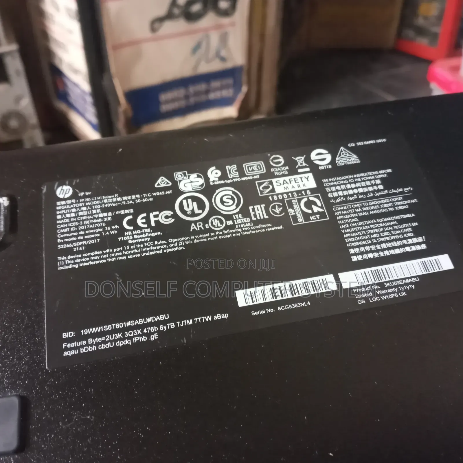 Desktop Computer HP 290 G4 4GB AMD HDD 500GB