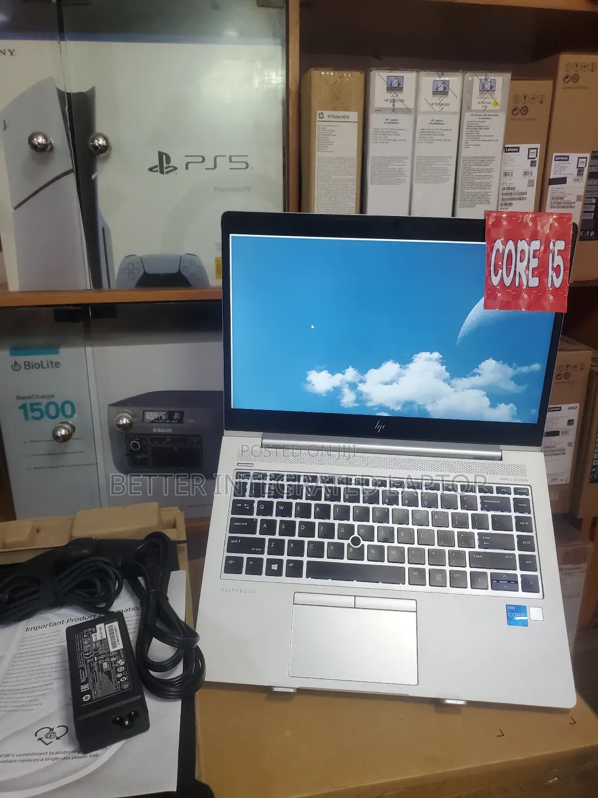 New Laptop HP EliteBook 2560P 8GB Intel Core 5 SSD 256GB