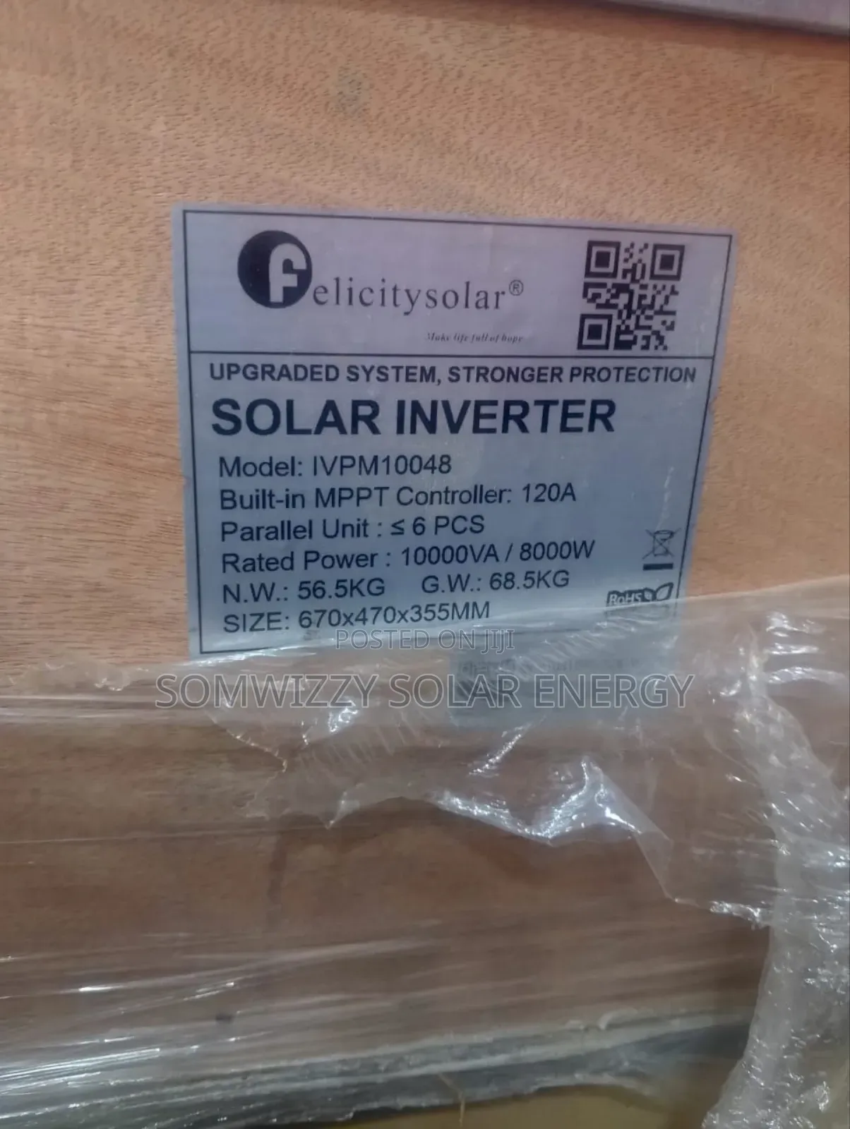High Quality Felicity Inverter 10kva Hybrid. Transformerbase.