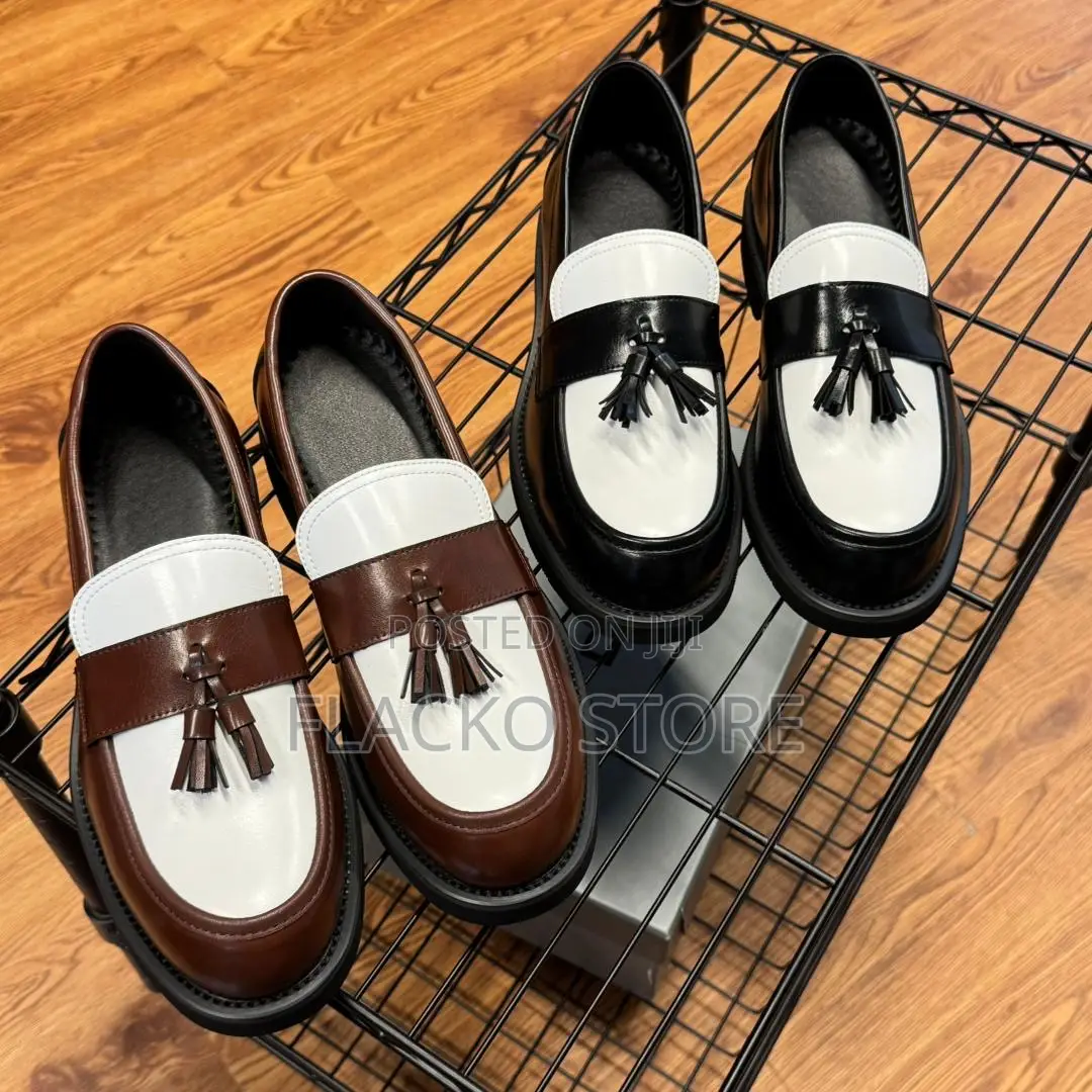 Original FDCP Two Tone Penny Loafers Shoes