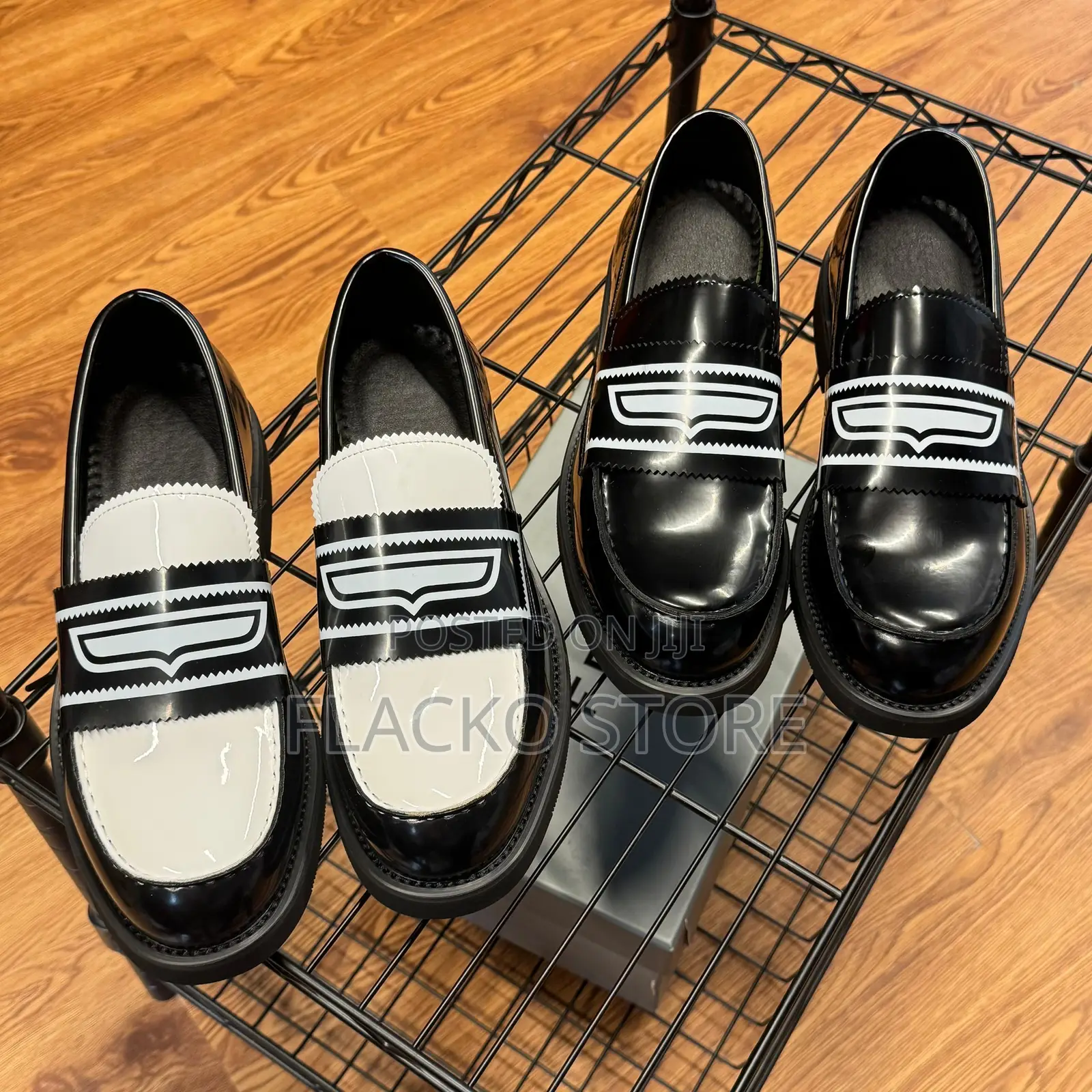 Original FDCP Two Tone Penny Loafers Shoes