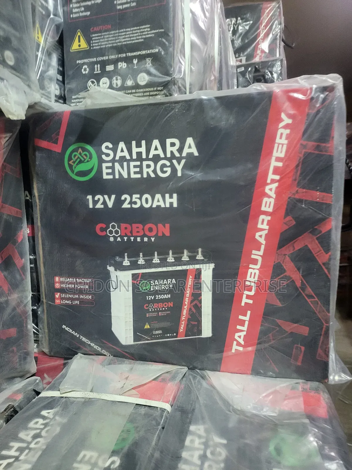 250ah 12v Sahara Energy Tubular Battery