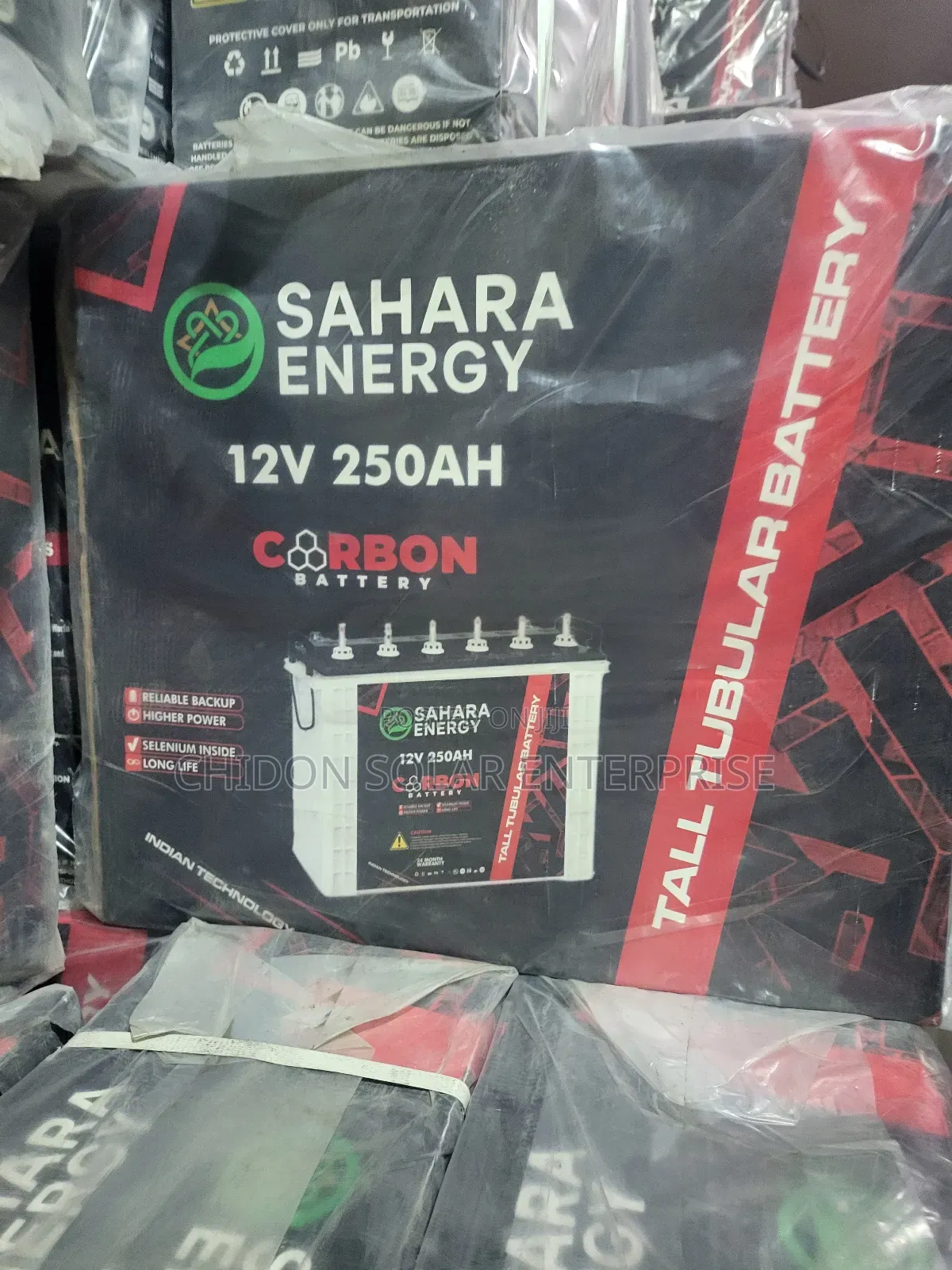 250ah 12v Sahara Energy Tubular Battery