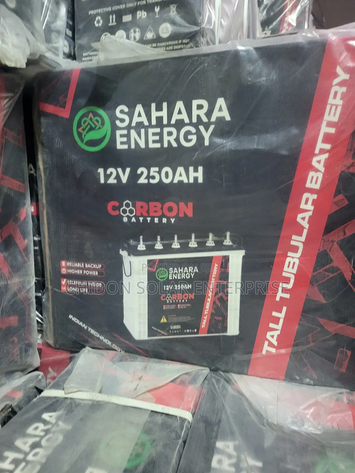 250ah 12v Sahara Energy Tubular Battery