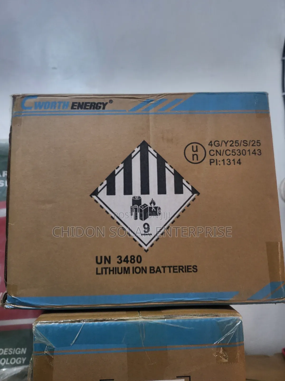 3.3kwh 12v Cworth Lithium Ion Batterie