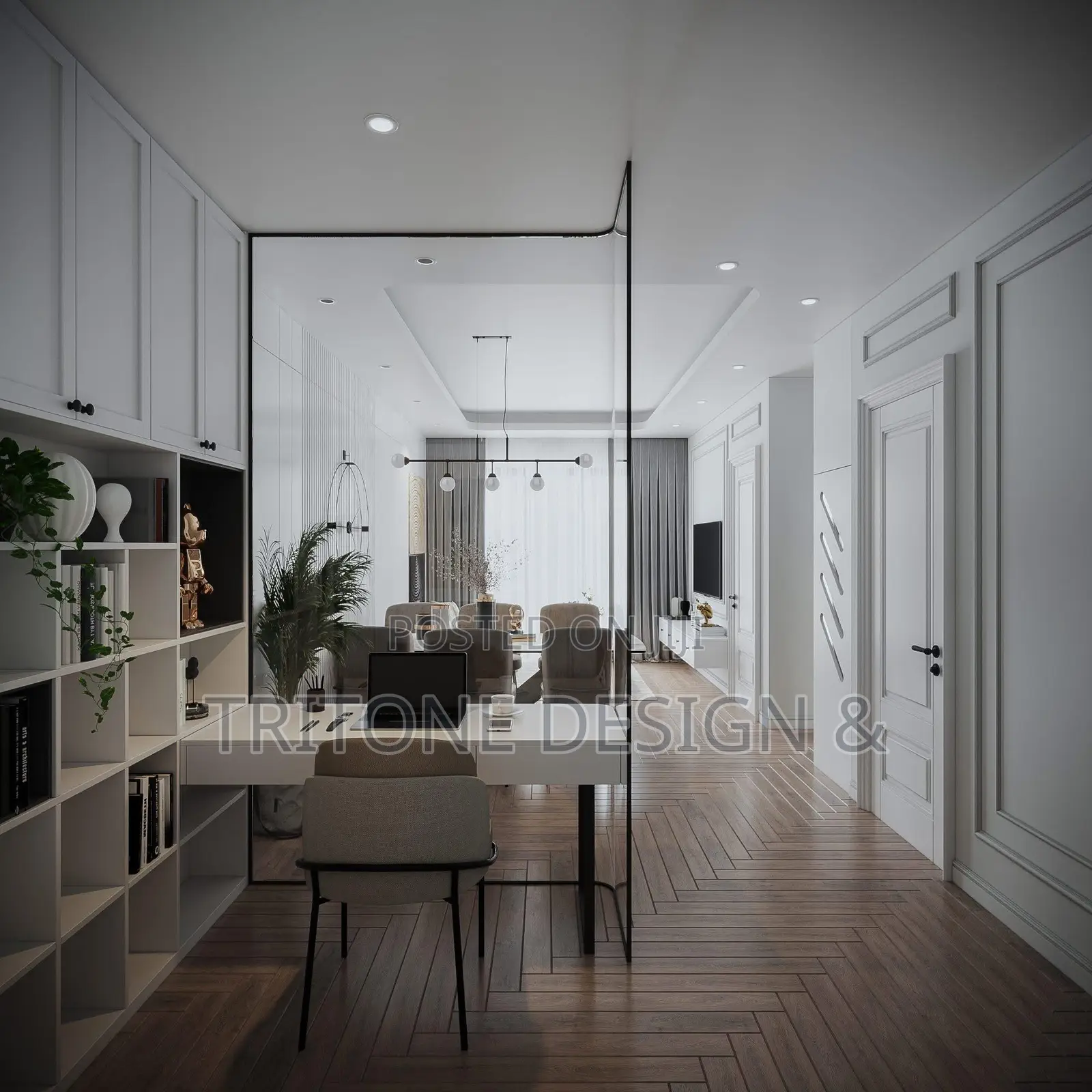 Luxurious Apartment Interior Design Animation