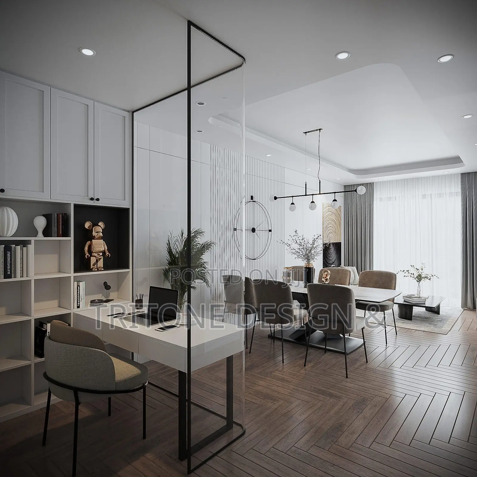 Luxurious Apartment Interior Design Animation