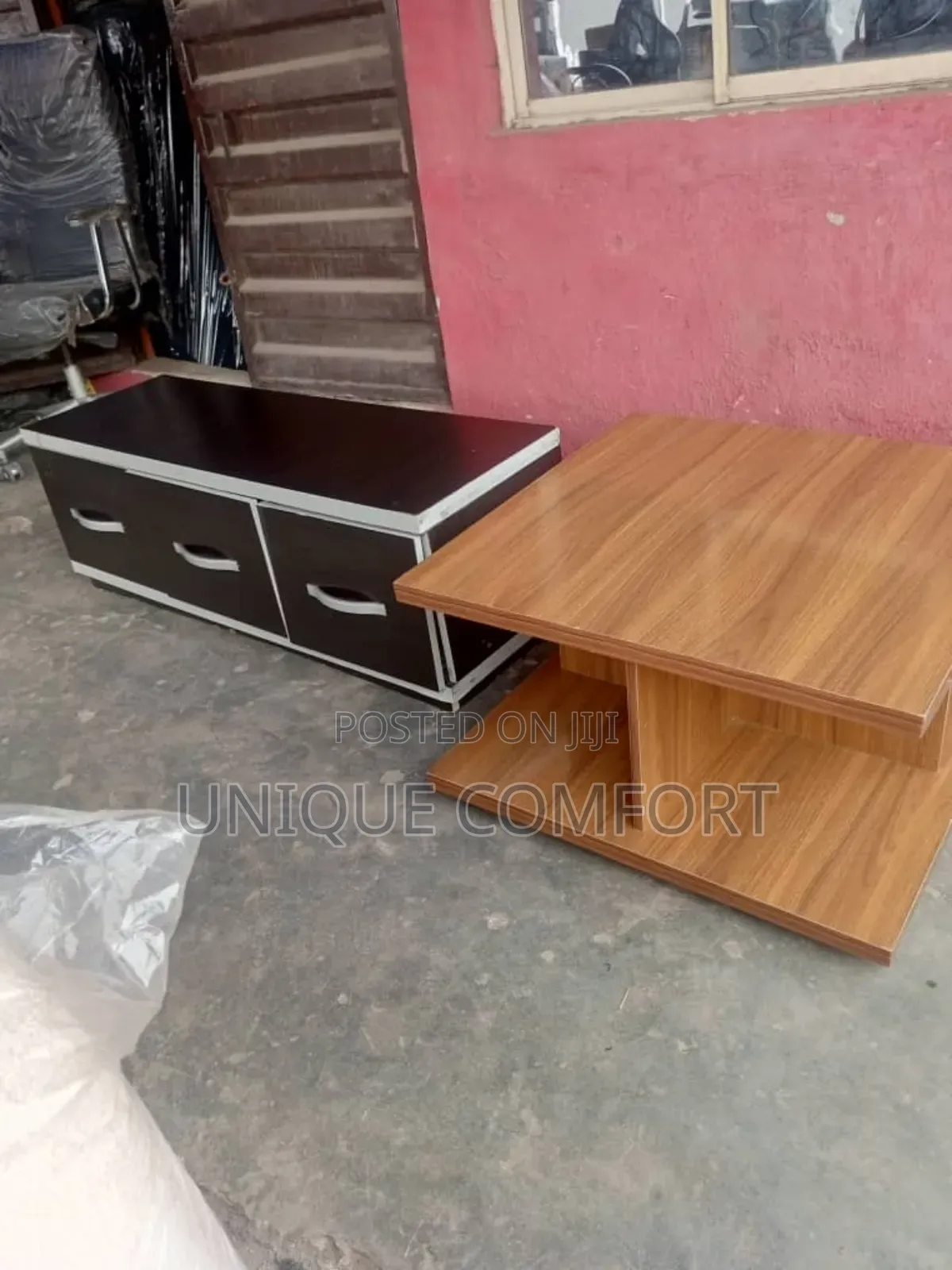 Brand New Top Quality Center Table and HDF Tv Stand With Drawers