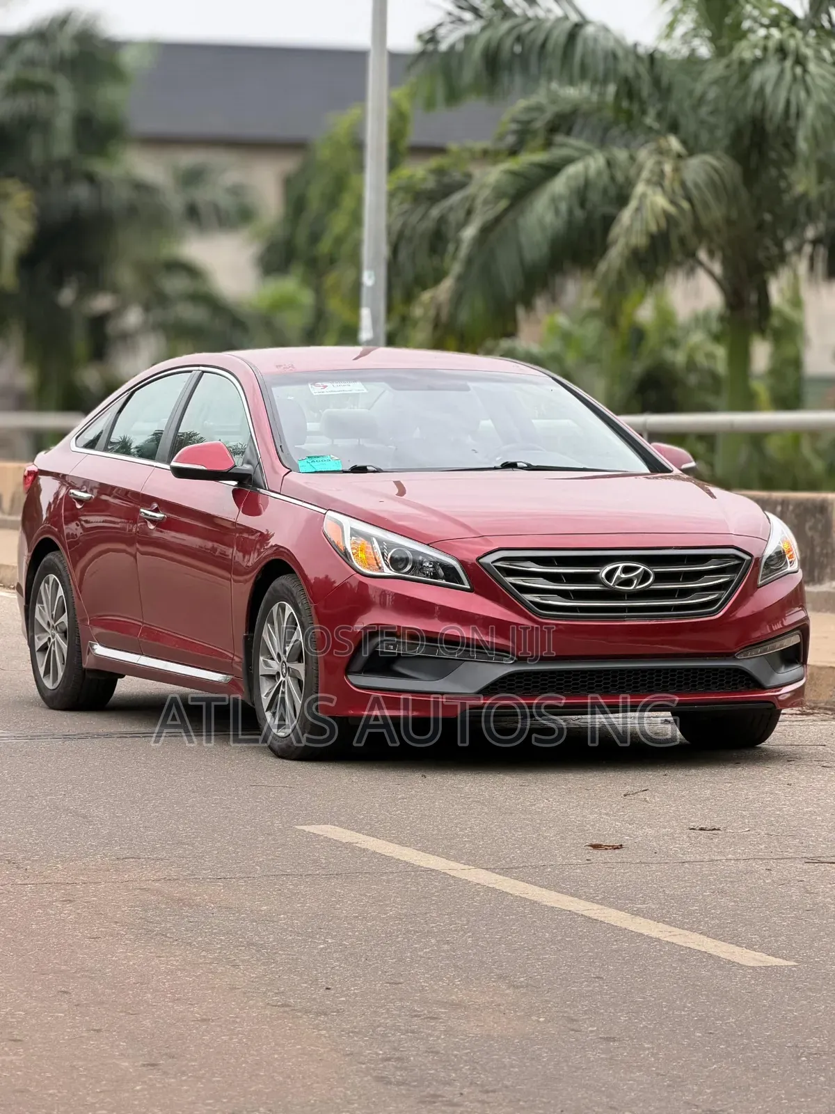 Hyundai Sonata Sport 4dr Sedan (2.4L 4cyl 6A) 2015 Red