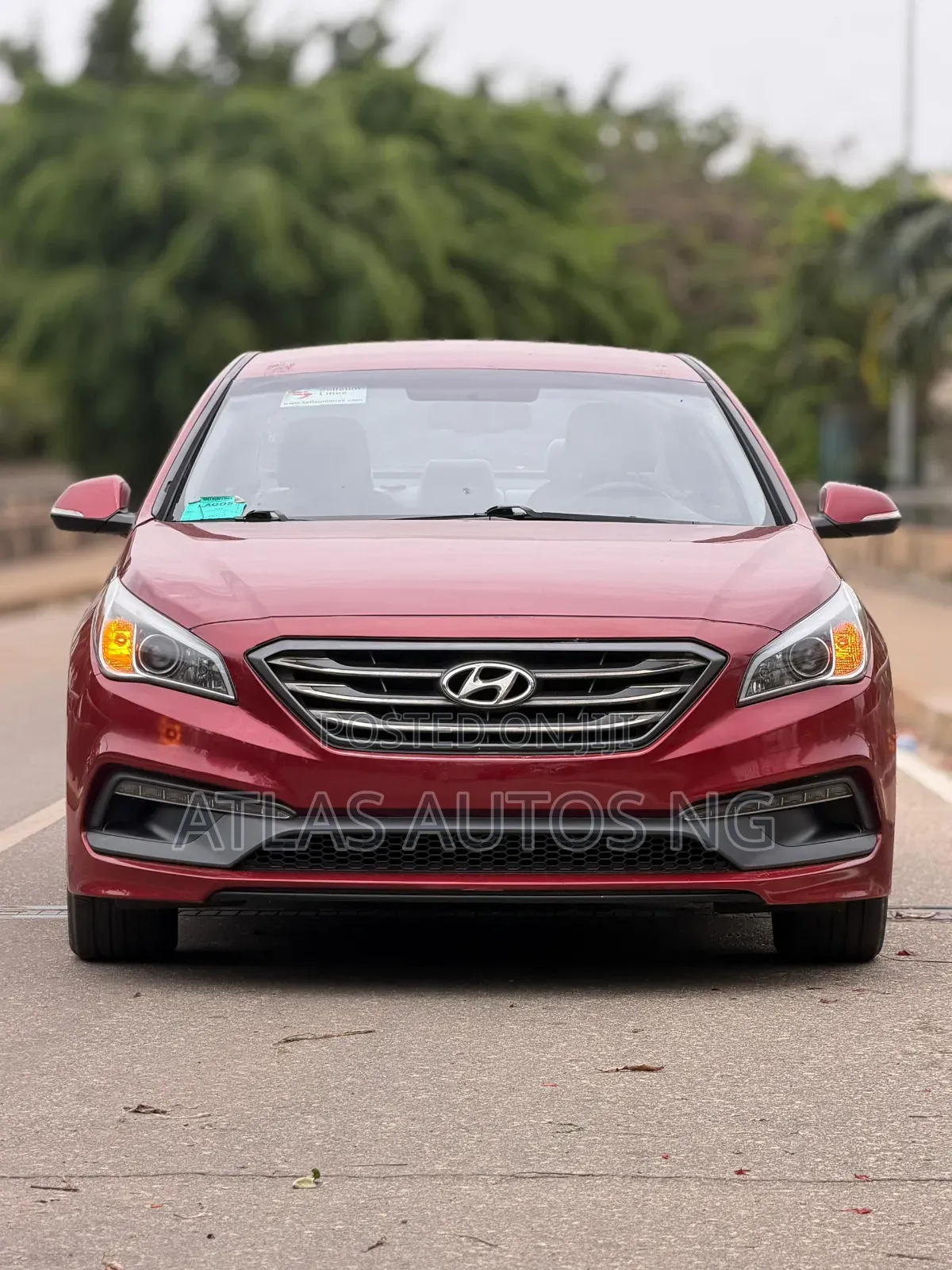 Hyundai Sonata Sport 4dr Sedan (2.4L 4cyl 6A) 2015 Red