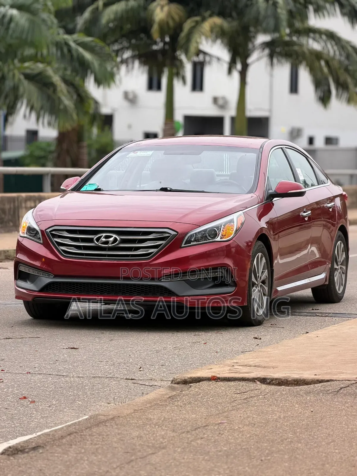 Hyundai Sonata Sport 4dr Sedan (2.4L 4cyl 6A) 2015 Red