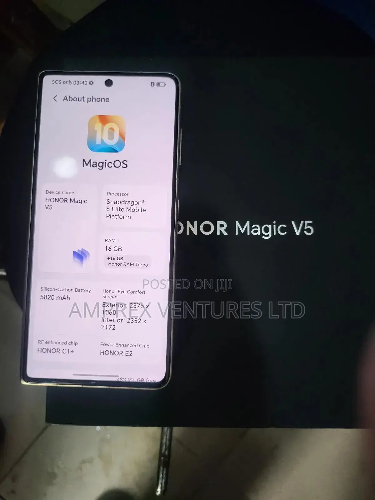 Honor Magic V5 512 GB Bronze