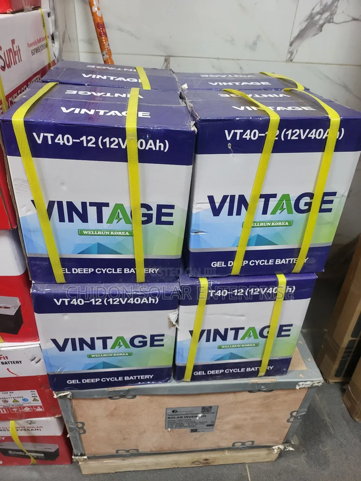 40ah 12v Vintage Gel Battery