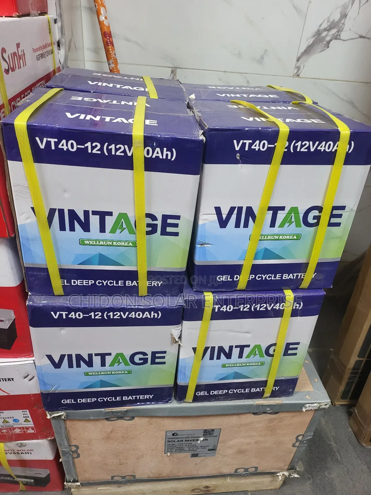 40ah 12v Vintage Gel Battery