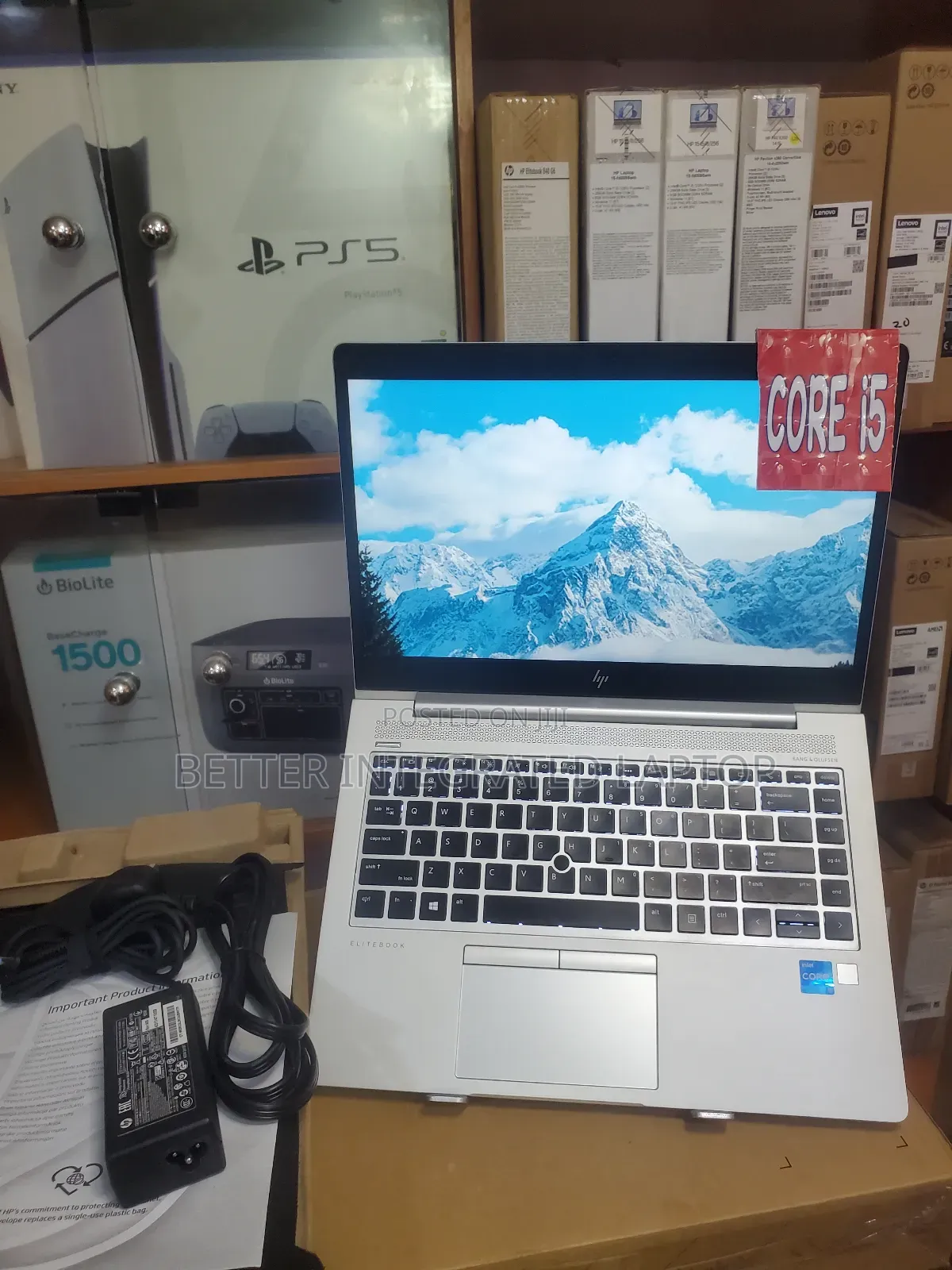New Laptop HP EliteBook 2560P 8GB Intel Core 5 SSD 1T