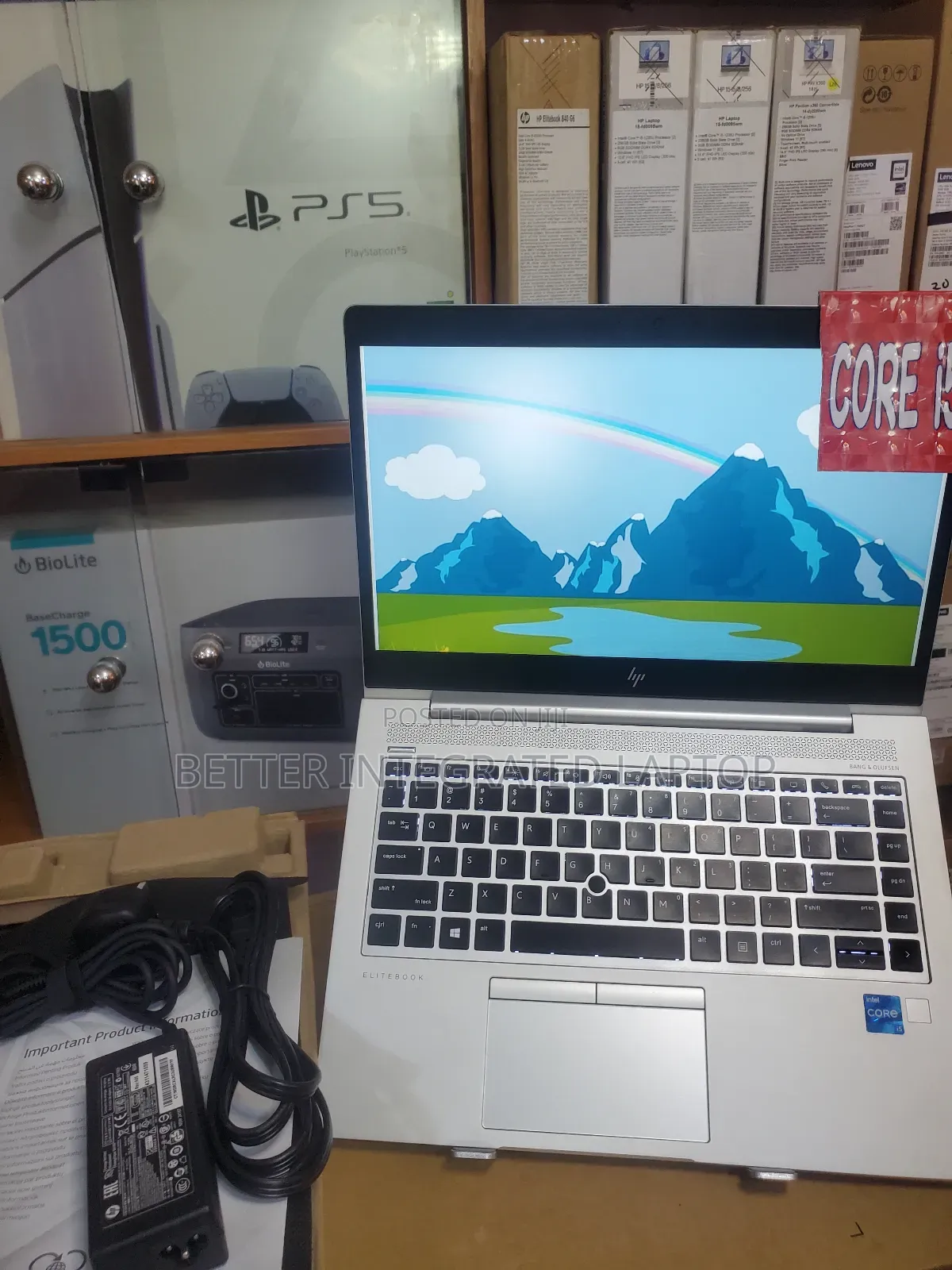 New Laptop HP EliteBook 2560P 8GB Intel Core 5 SSD 1T