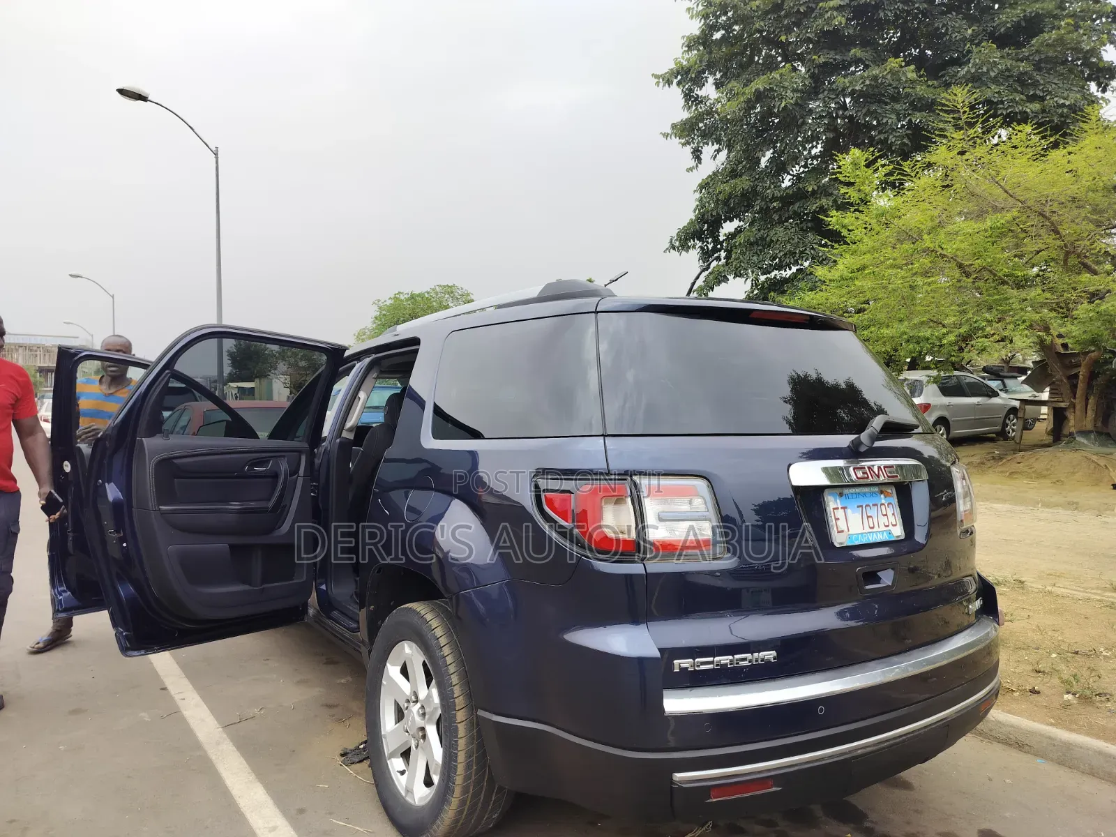 GMC Acadia SLT-2 AWD 2015 Blue
