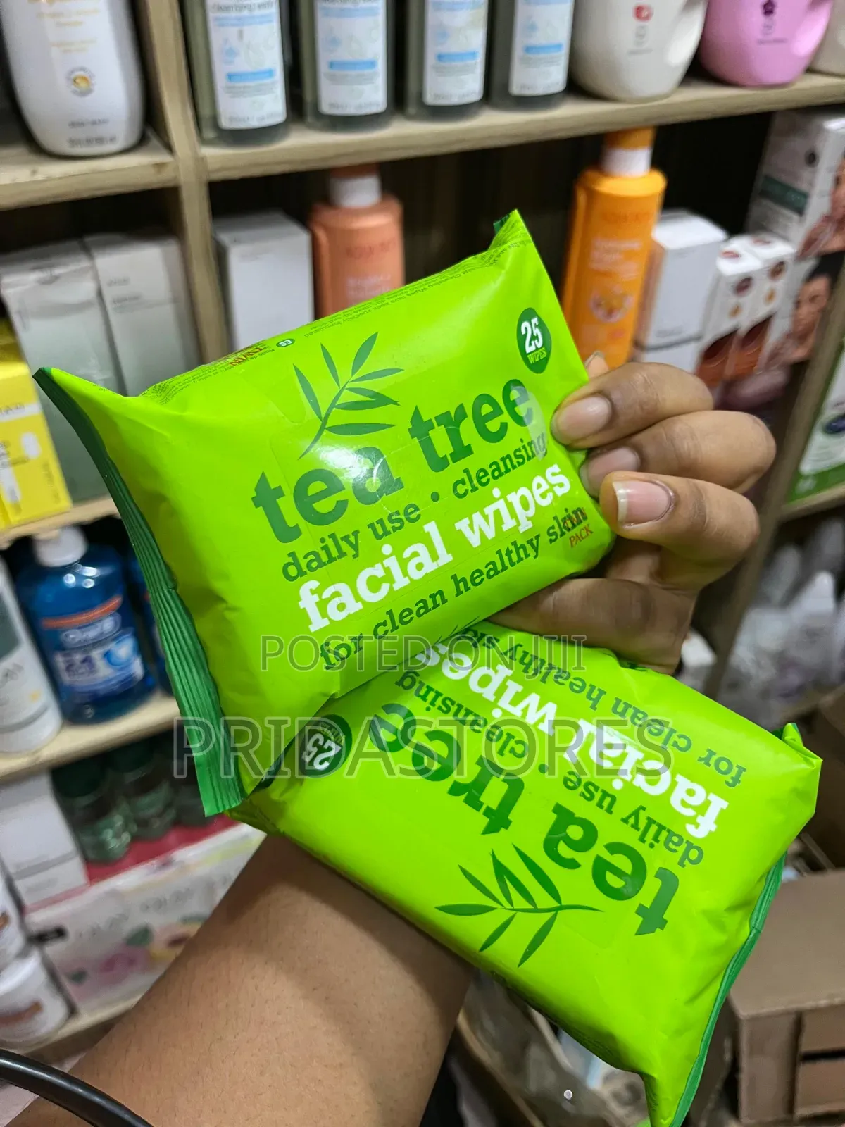 Tea Tree Facial Wipes(Cartoon )