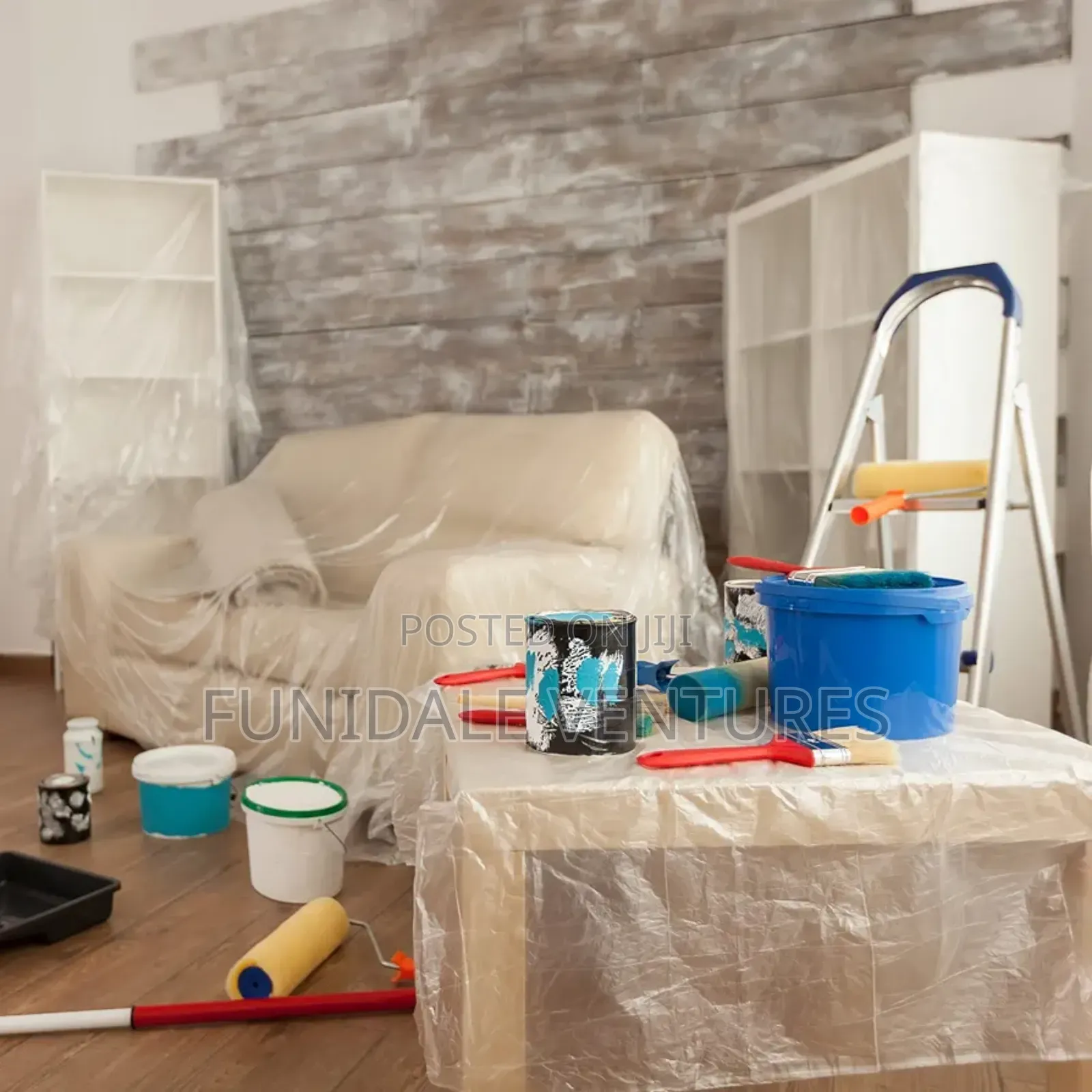 12 X 9 Ft Xl Disposable Plastic Drop Cloths for Painting Protection