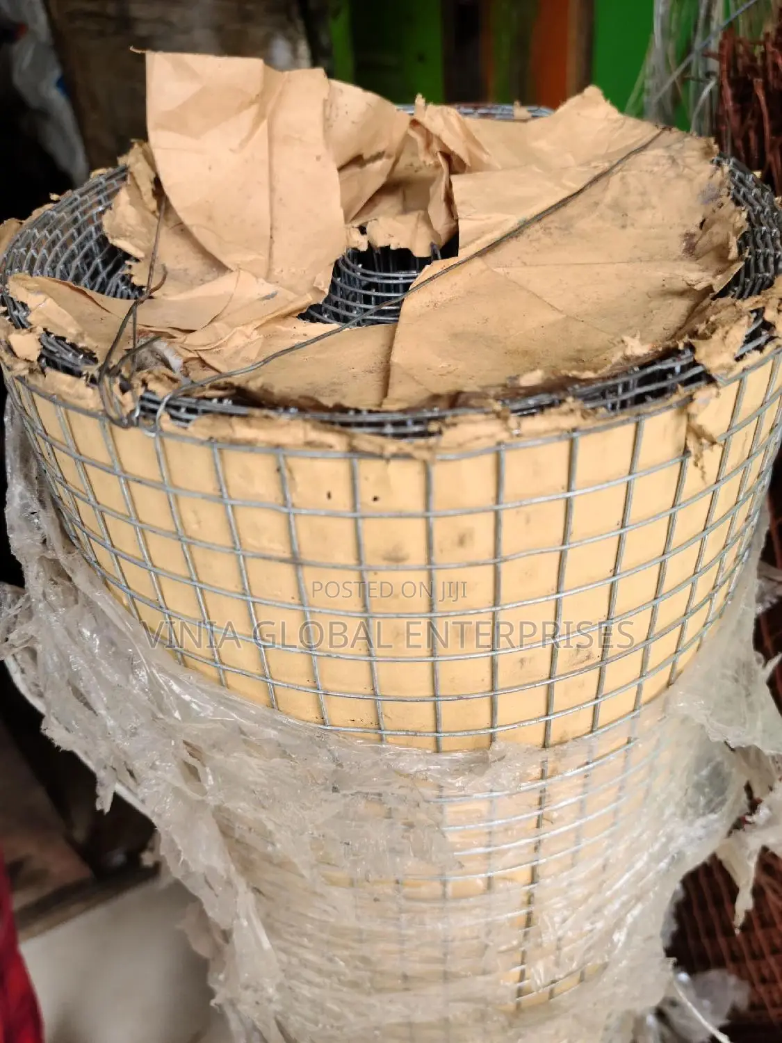 1⁄2in by 1⁄2in Wire Mesh. (Rabbit Net)
