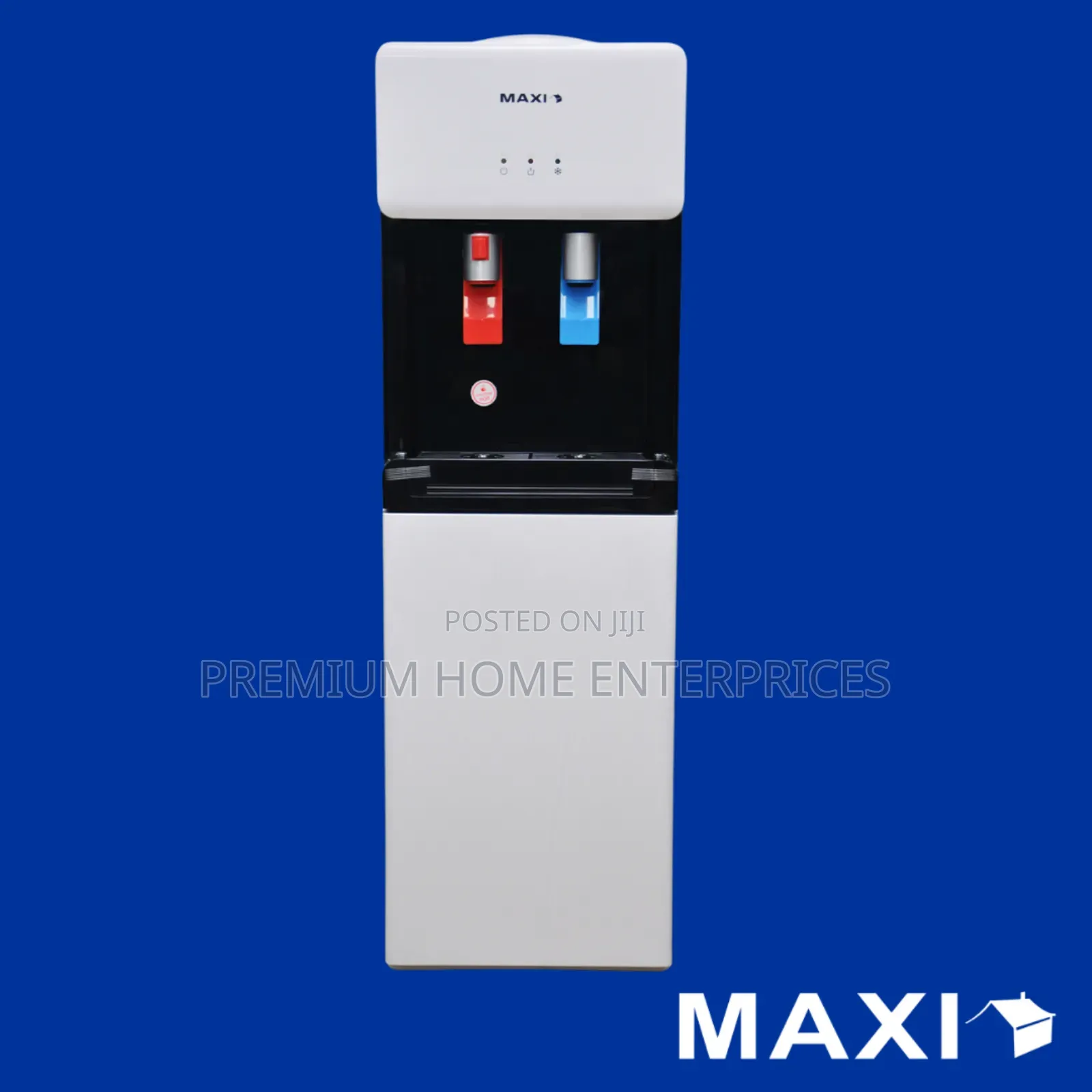 Maxi Water Dispenser (Yl1242s) 3-faucets Silver Black