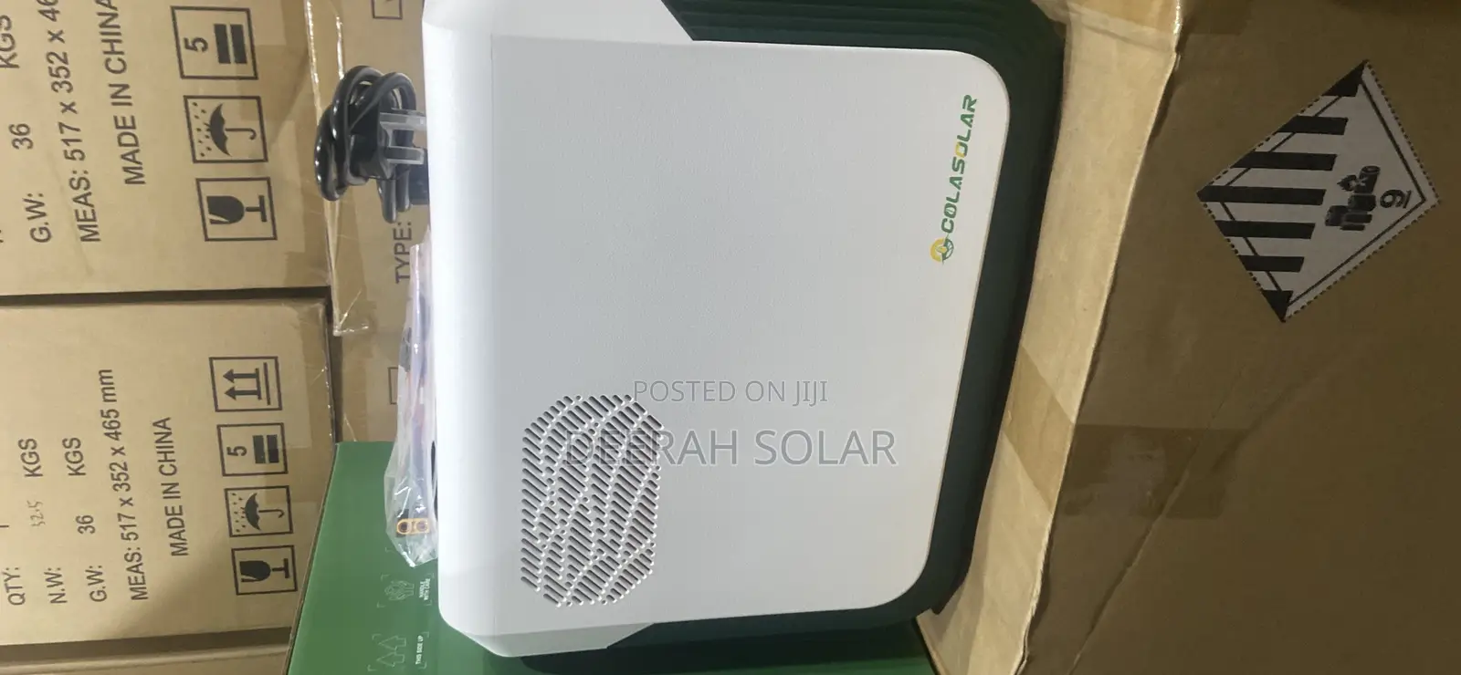 Colasolar 3.6kw Solar Generator With 3 Units of 550 Wats Solar Panels