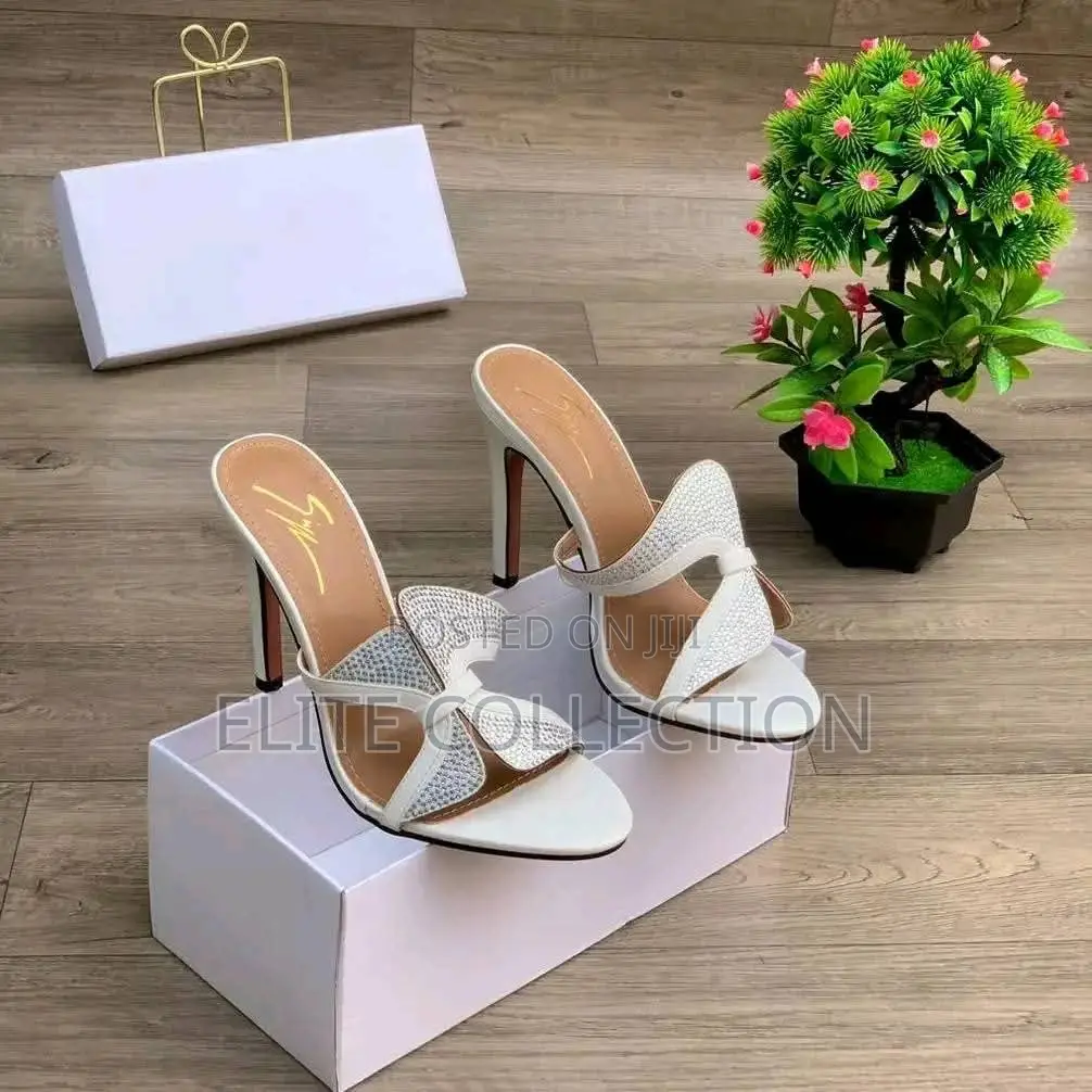 Luxury Bow Slip-on Heels – Grace in Every Step 37-42*Boxed)