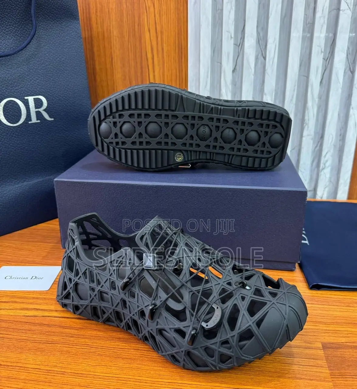 Dior Warp Cage Sandals