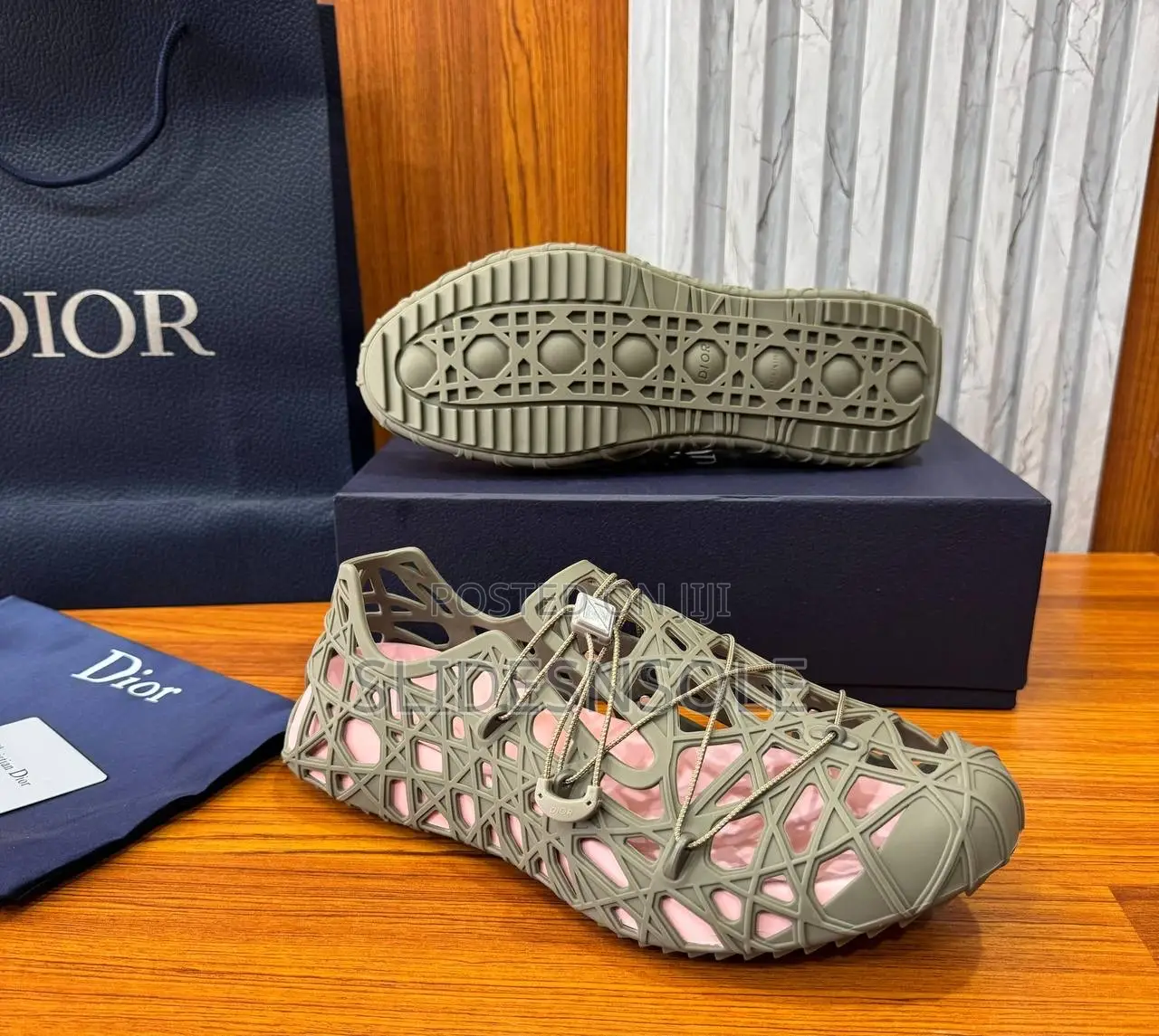 Dior Warp Cage Sandals