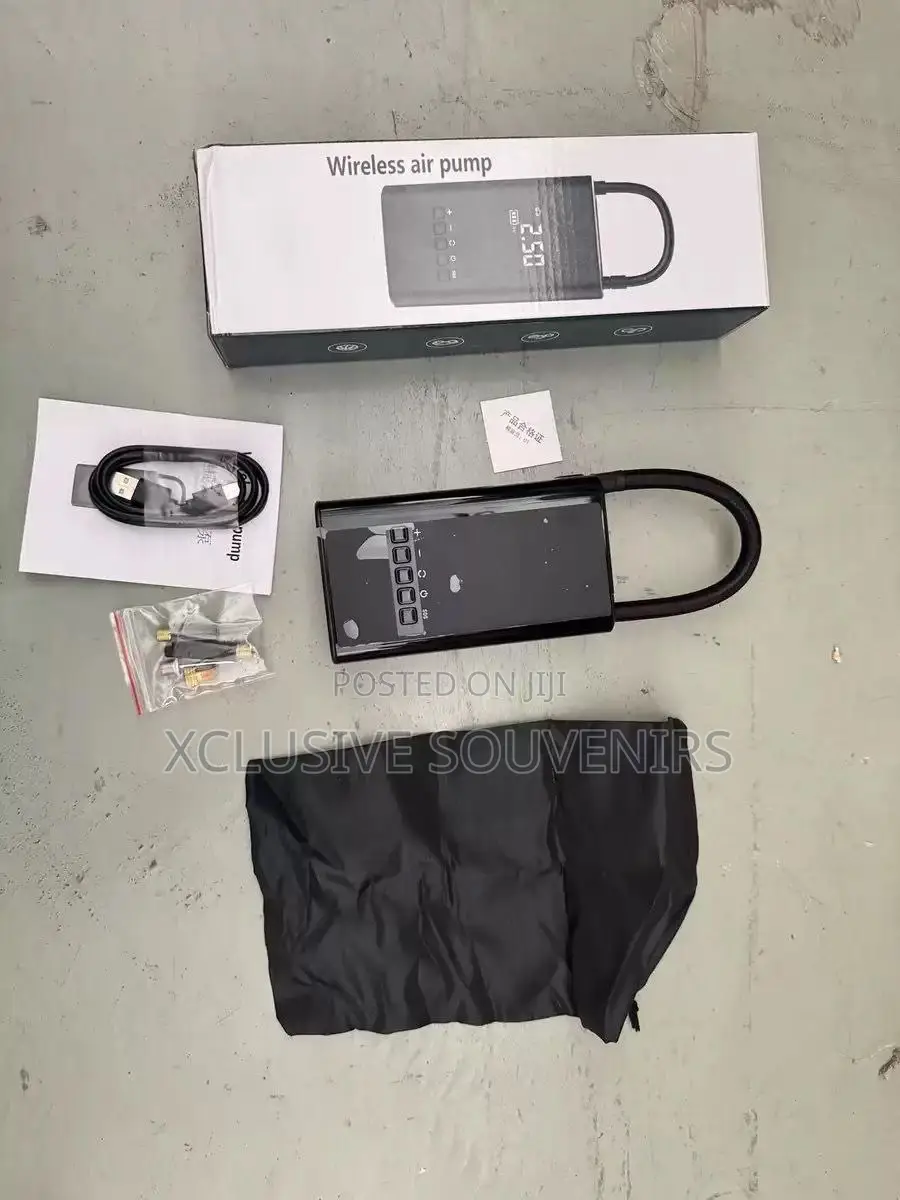 Wireless Rechargeable Car Pump
