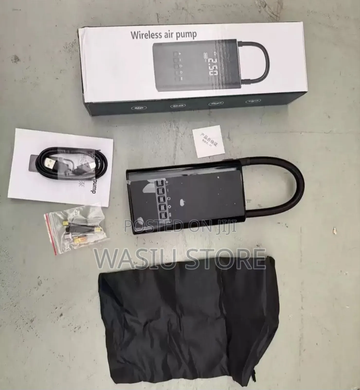 Intelligent Wireless Air Pump, Portable Car Air Compressor.
