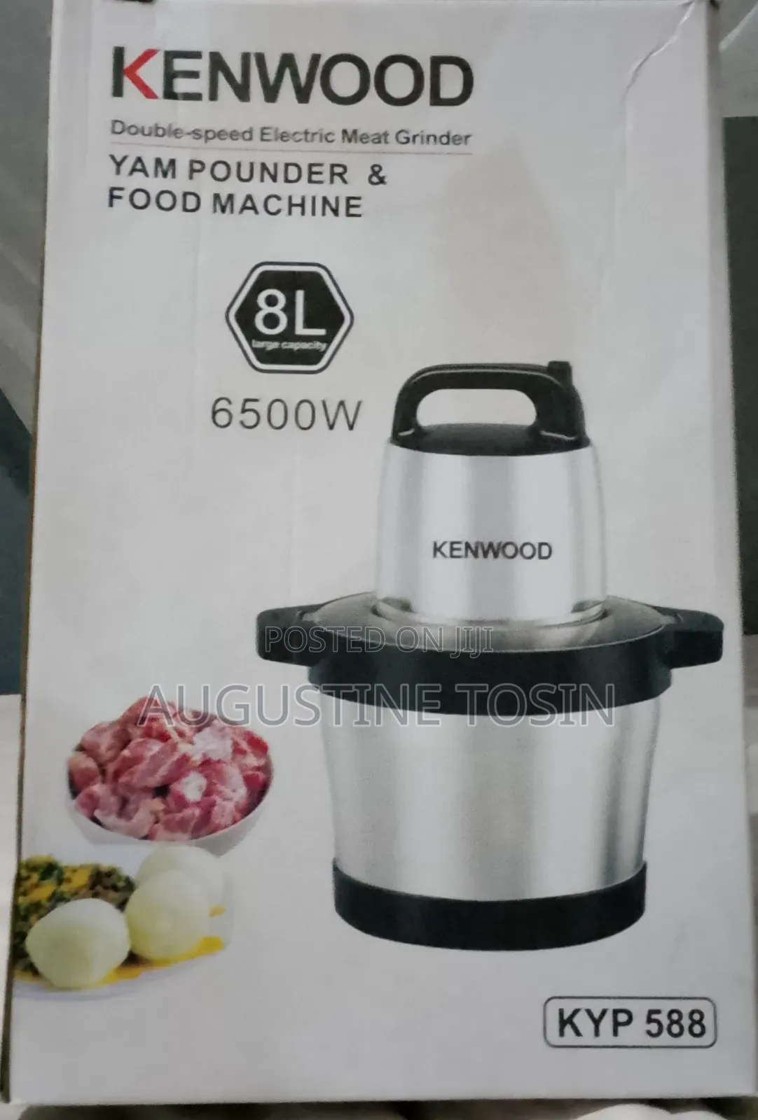 8l 6500w Kenwood Yam Pounder