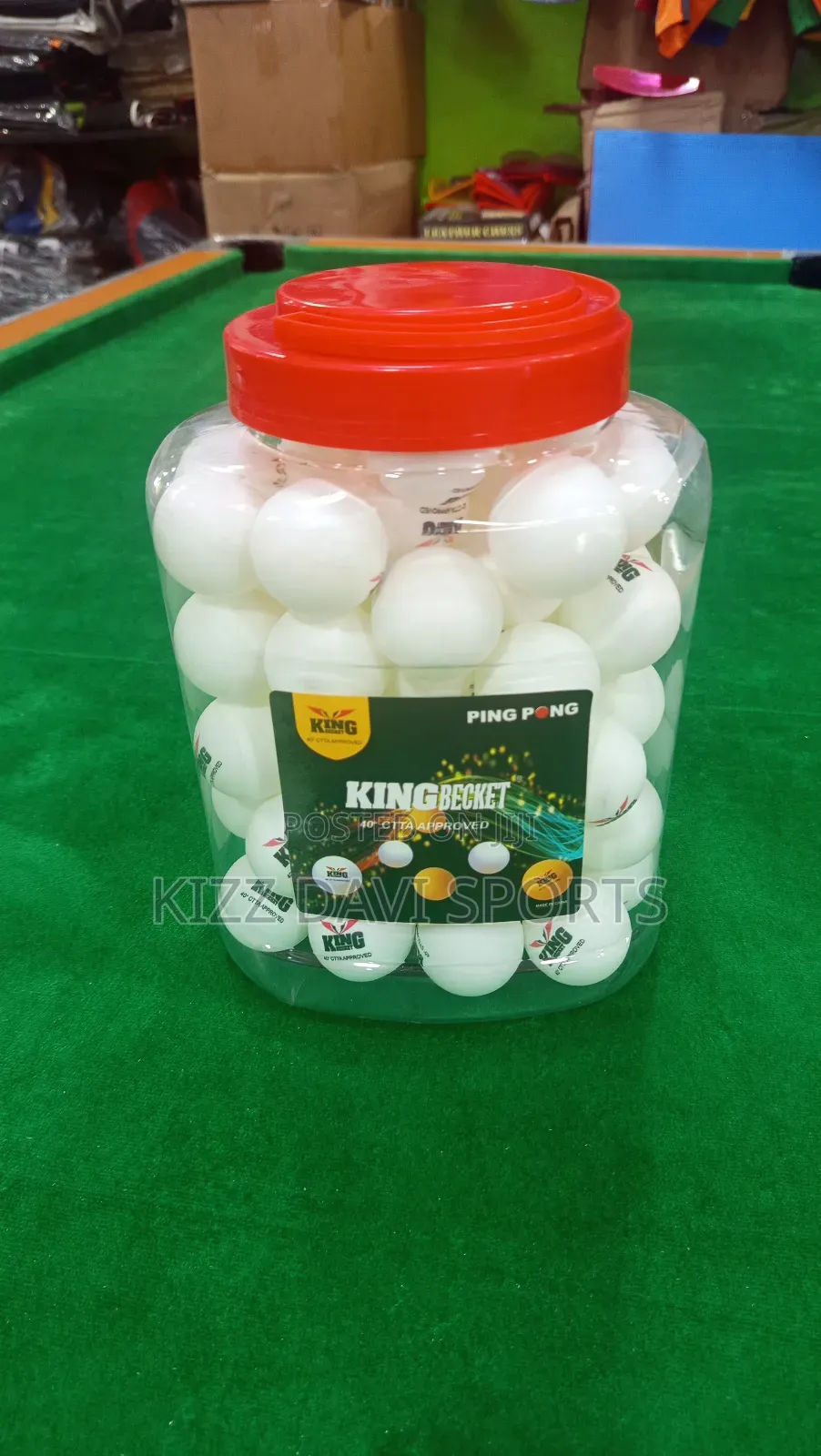 One Pack of Table Tennis Eggs 60 Pieces