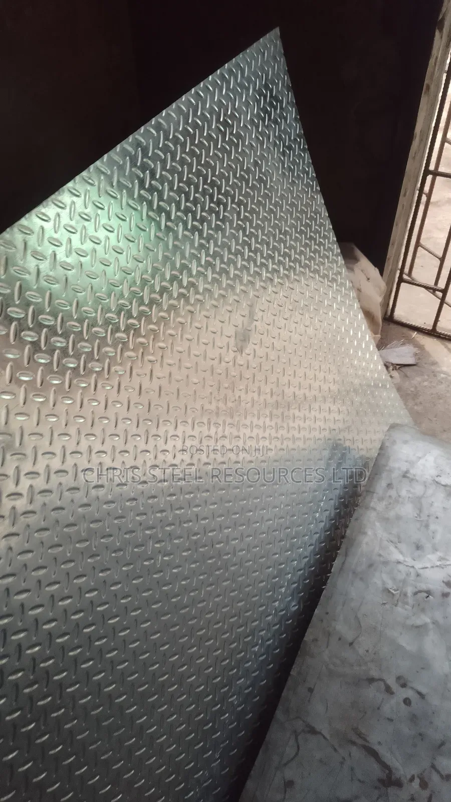 06 Galvanized Chequered Plate