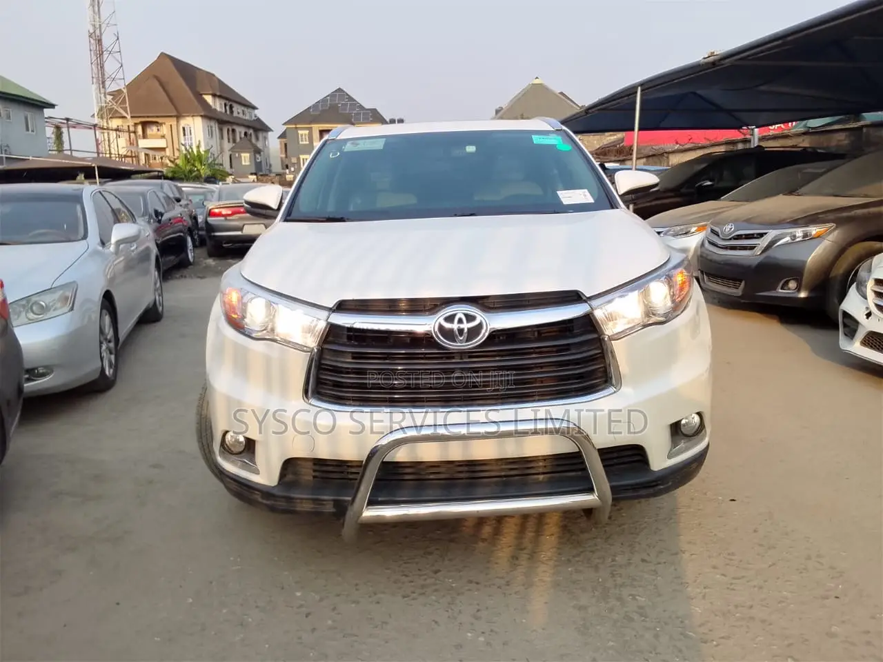 Toyota Highlander Limited V6 4x2 (3.5L 6cyl 6A) 2016 White