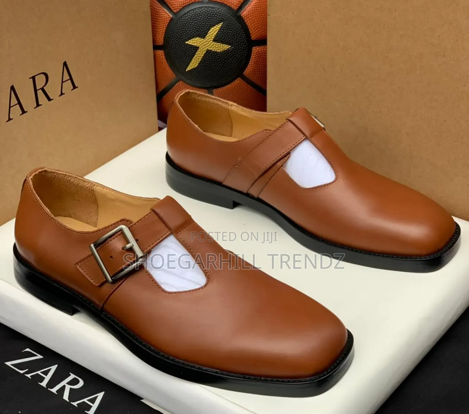 Men' Classy Zara Buckle Shoes