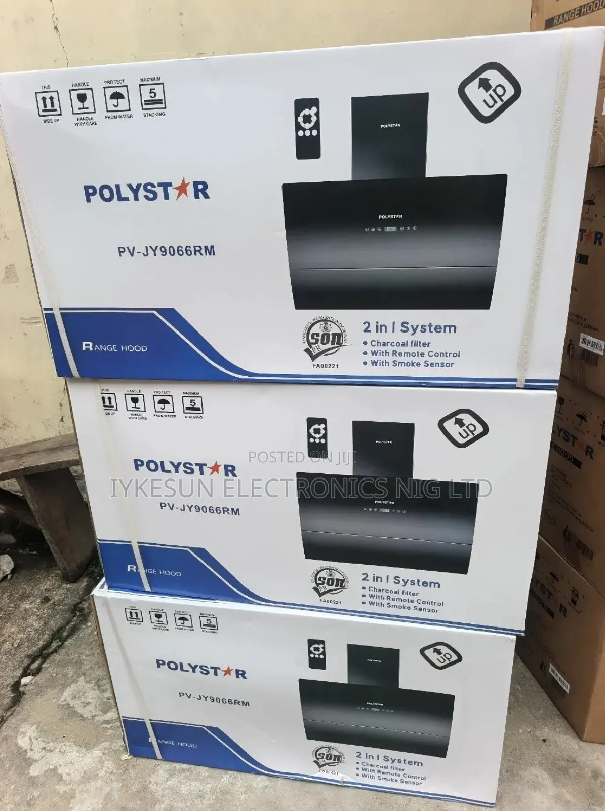 Polystar Premium Quality Plasma Inverter Remote Heat Extractor 90cm
