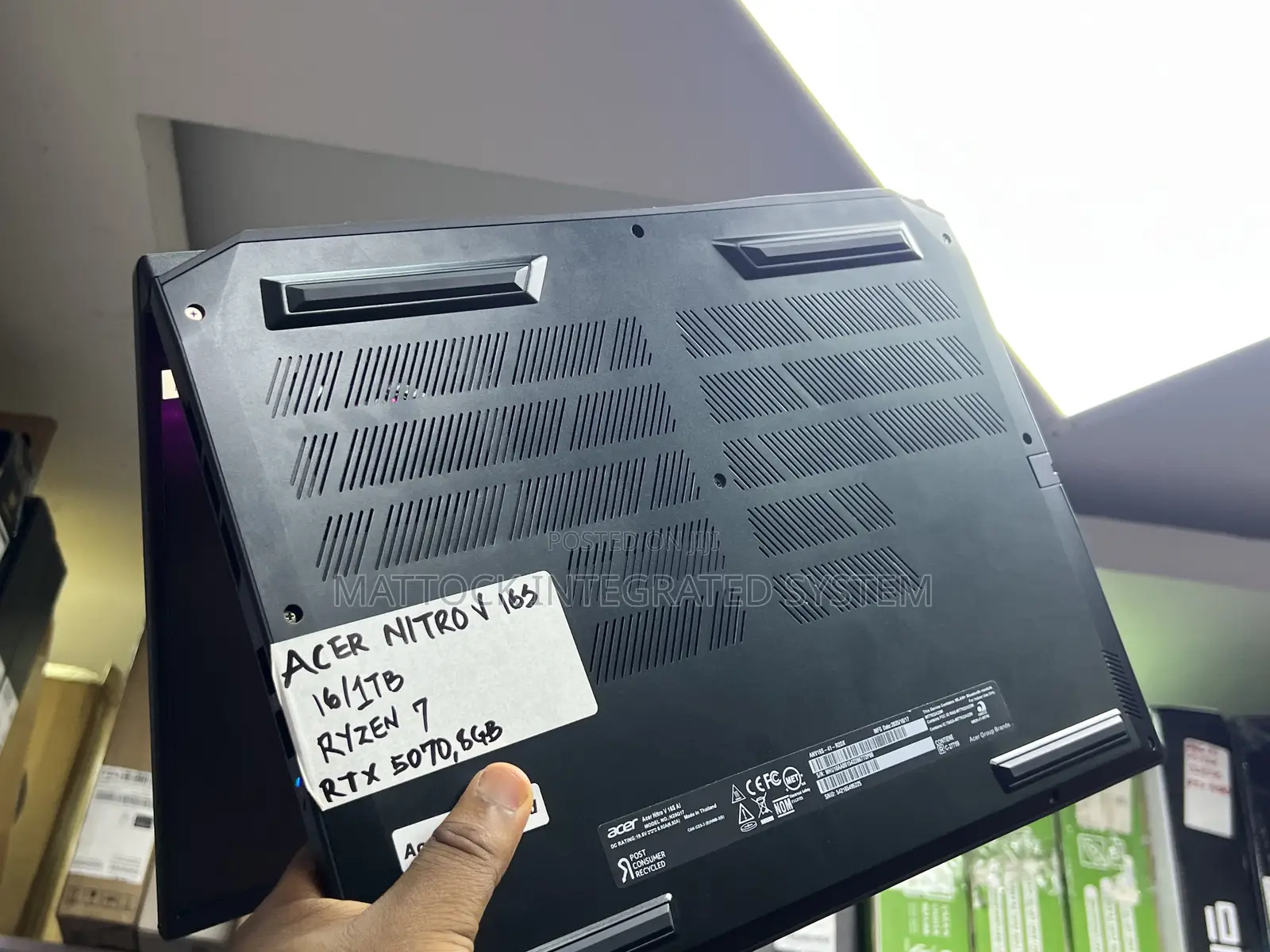 Laptop Acer Aspire V Nitro 16GB AMD Ryzen 7 SSD 1T