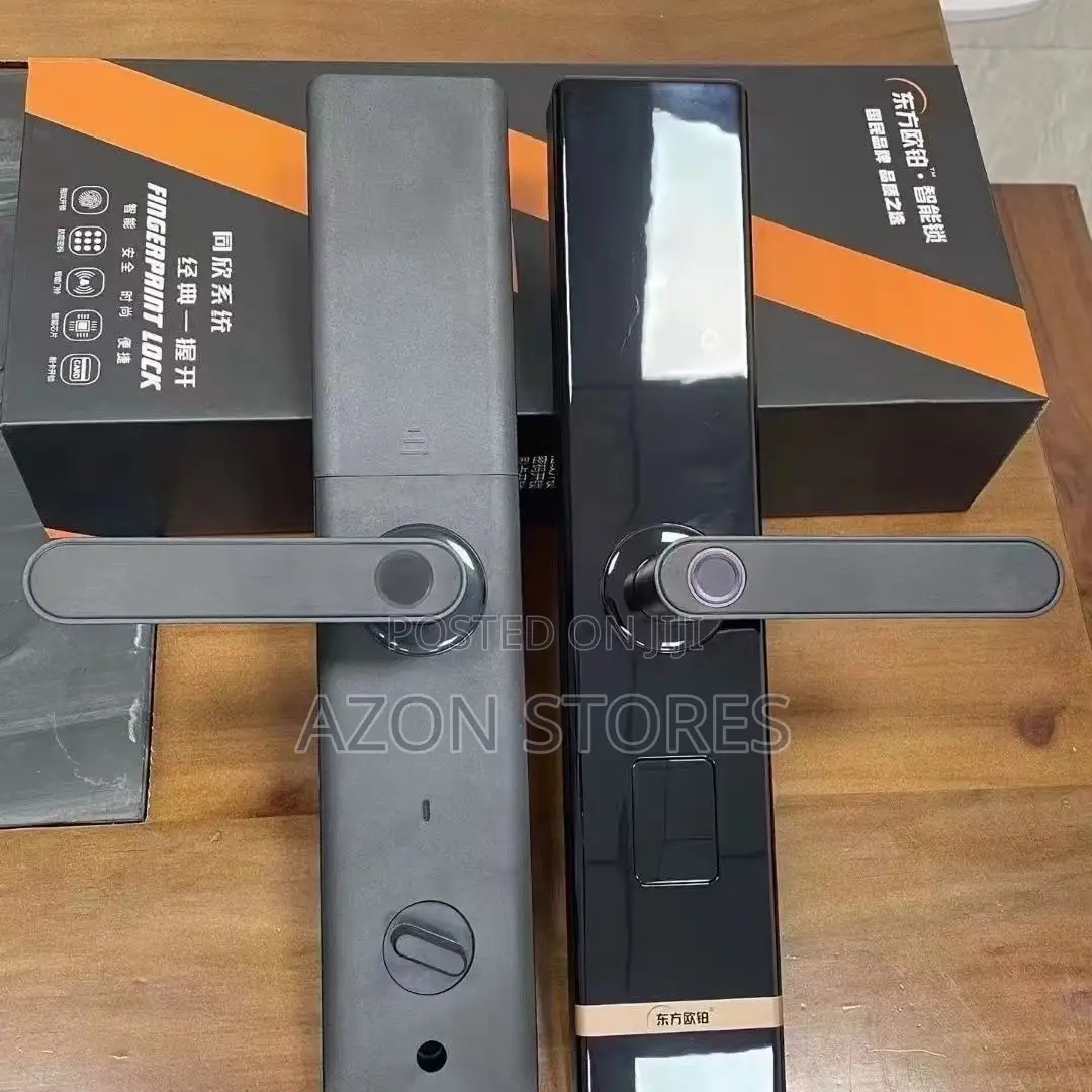 5-in-1 Smart Lock – Fingerprint, Pin, Card, App Key
