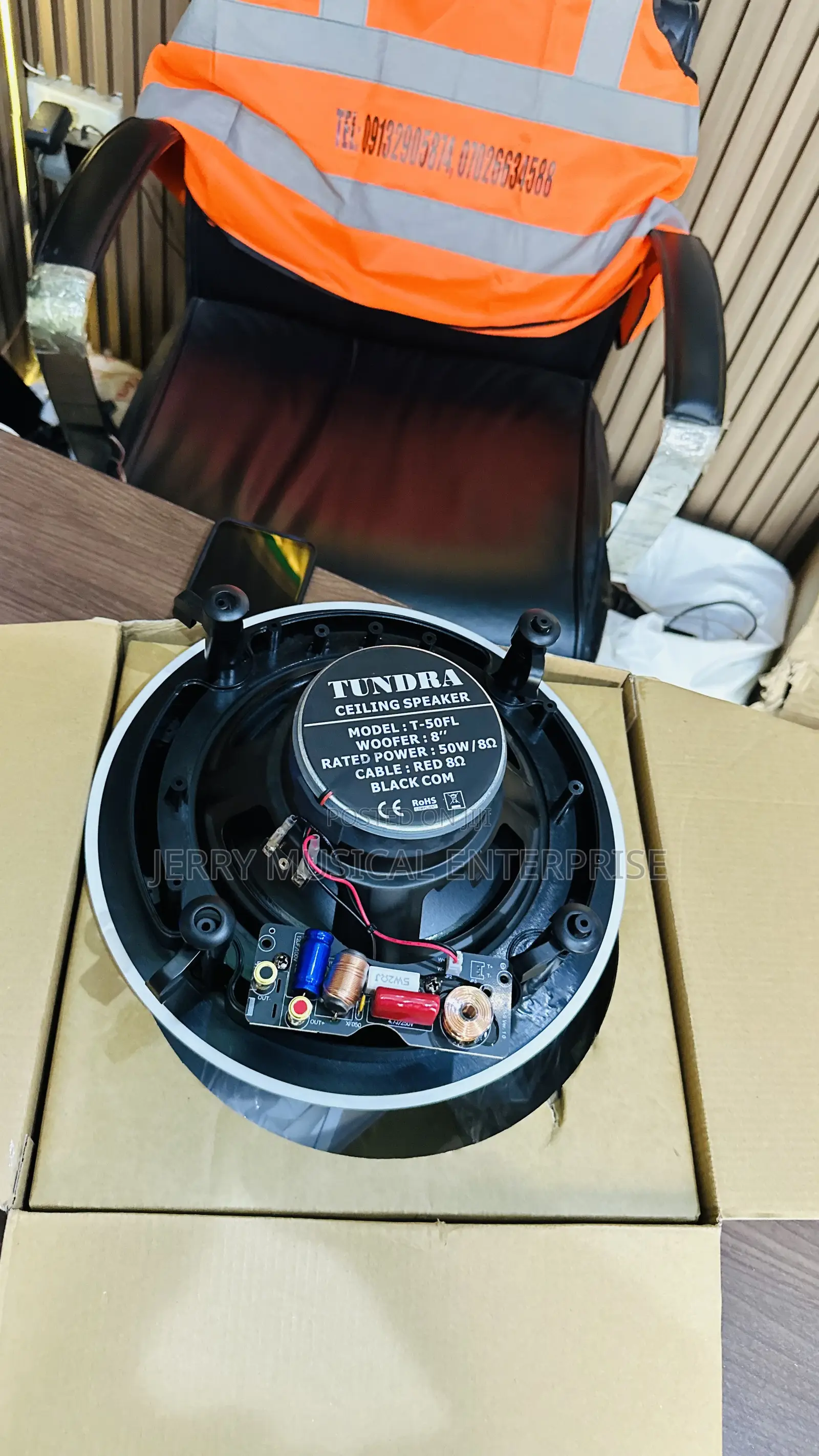 50w Ceiling Speakers With Heavy Woofer