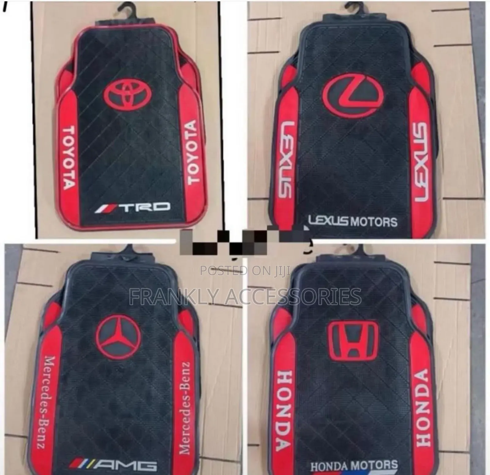 Car Rubber Logo Floor Mat