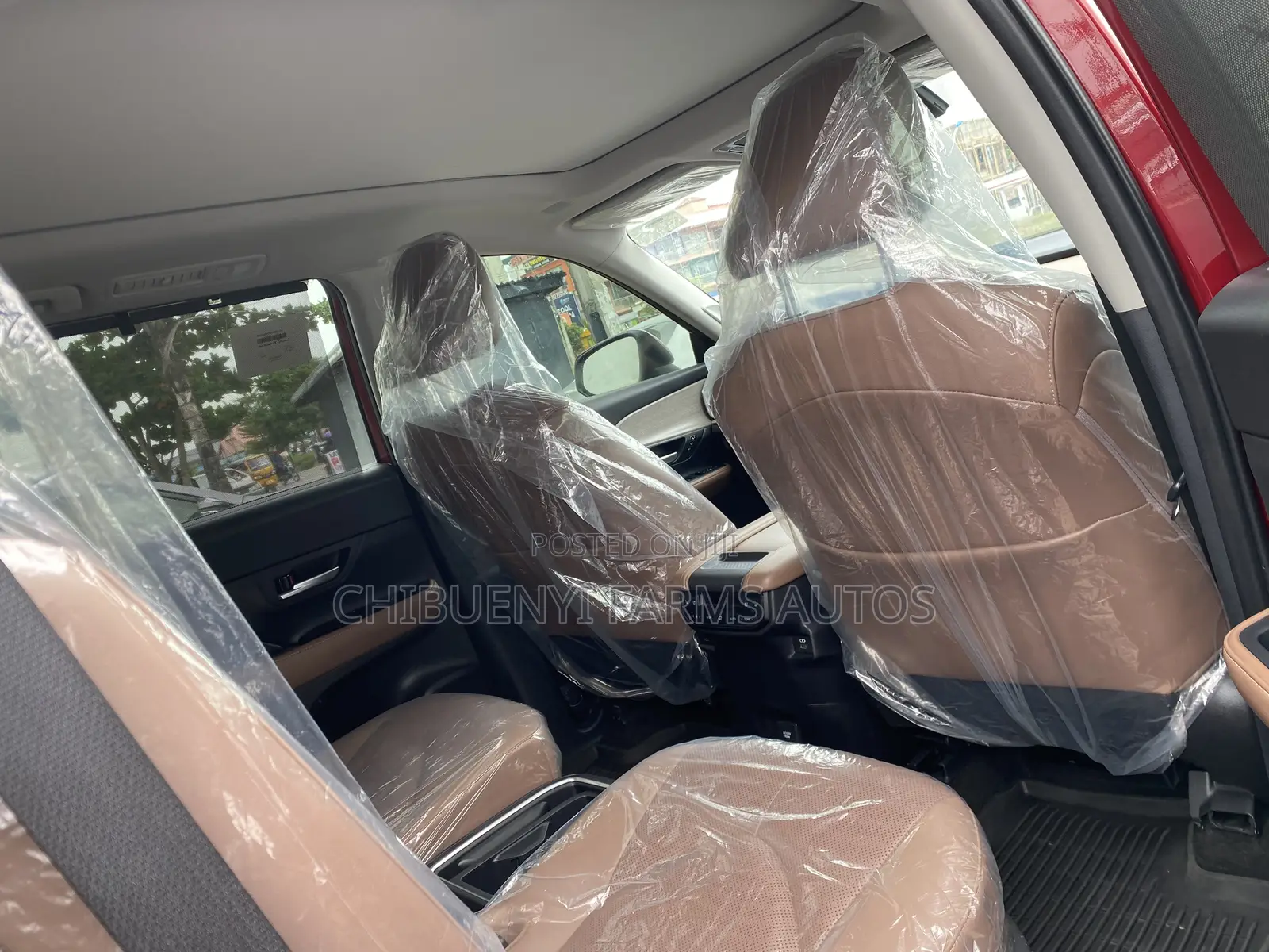 Toyota Grand Highlander Platinum AWD 2024 Red