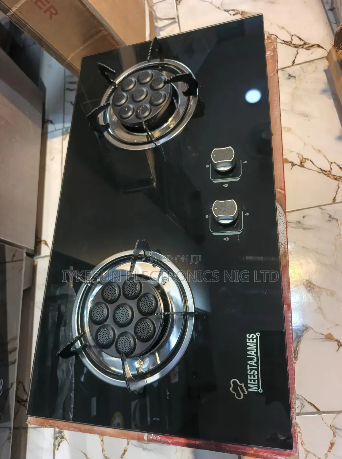 Original Meestajames Built-in Premium 2 Burners Automatic Gas Cooker