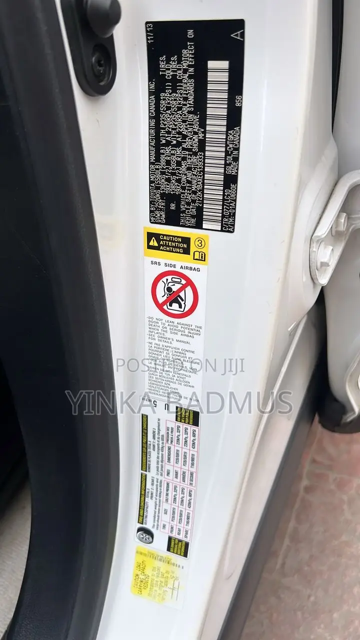 Lexus RX 350 FWD 2014 White