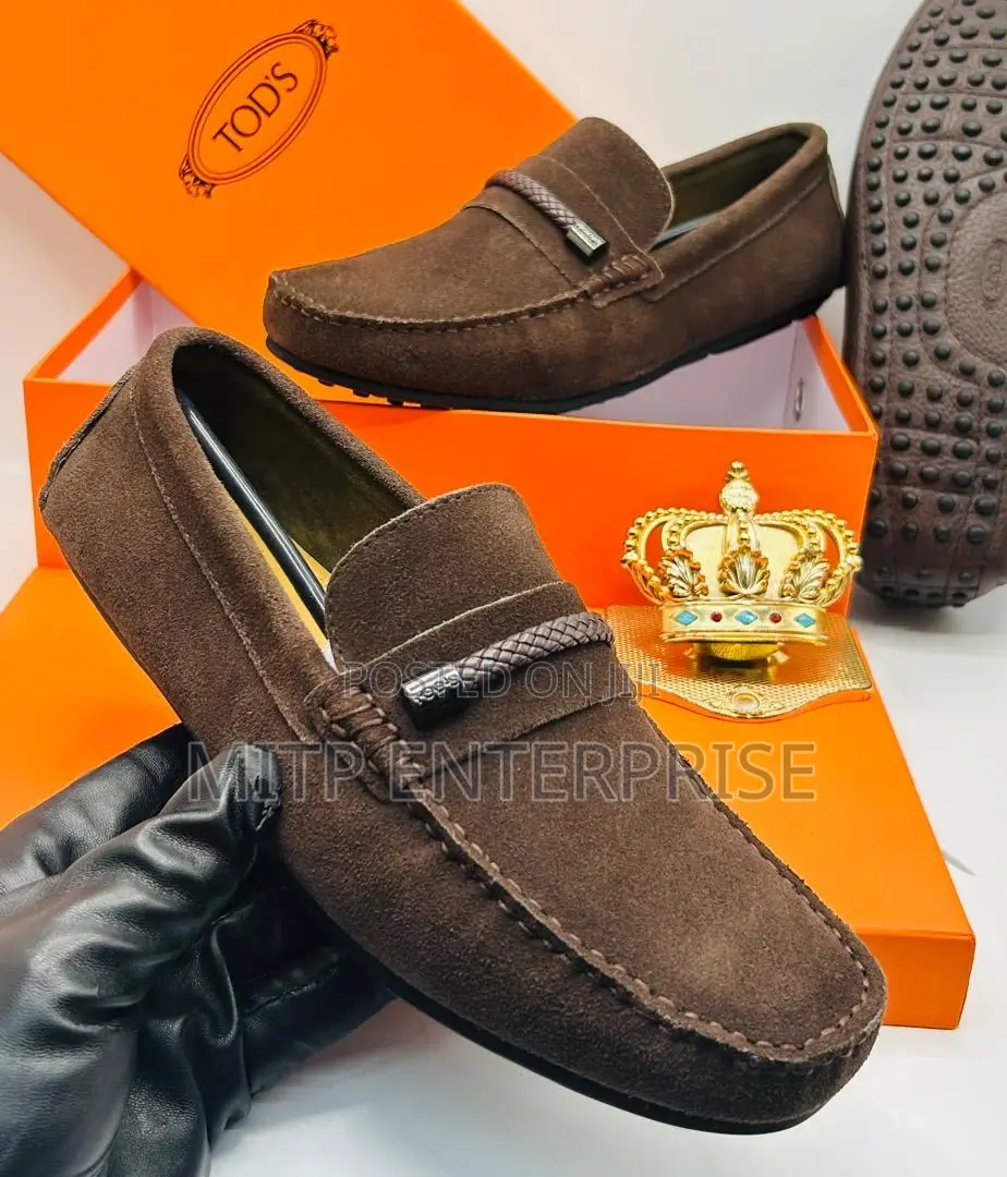 Tods Men Suede Shoes/Loafers