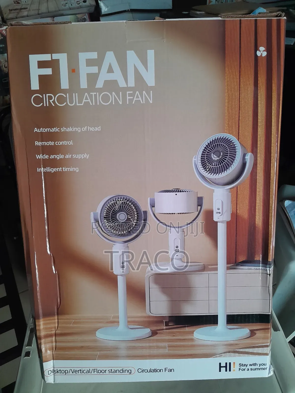 F1 Fan Circulation Rechargeable