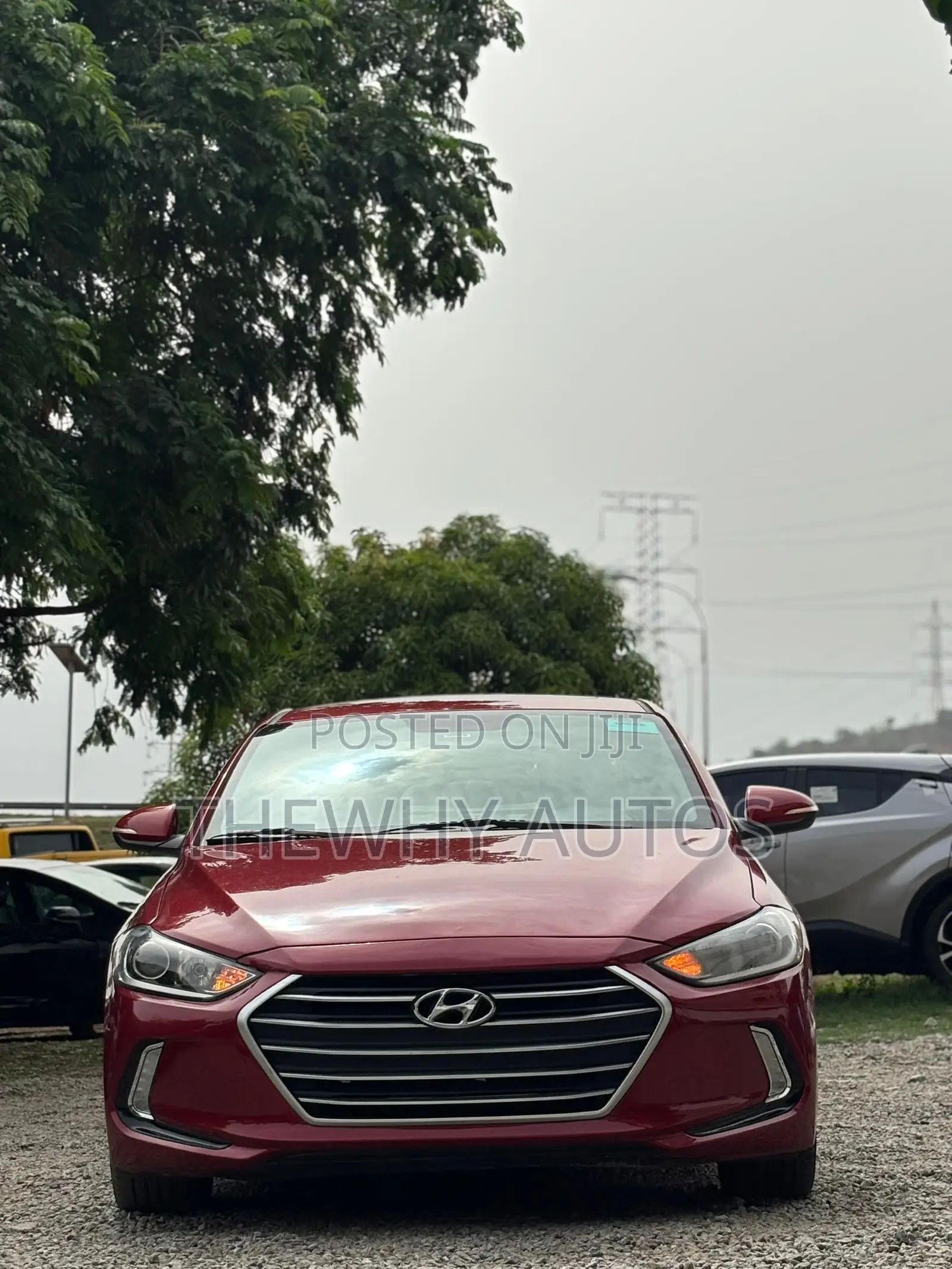 Hyundai Elantra Limited Sedan FWD (2.0L 4cyl 6A) 2017 Burgundy