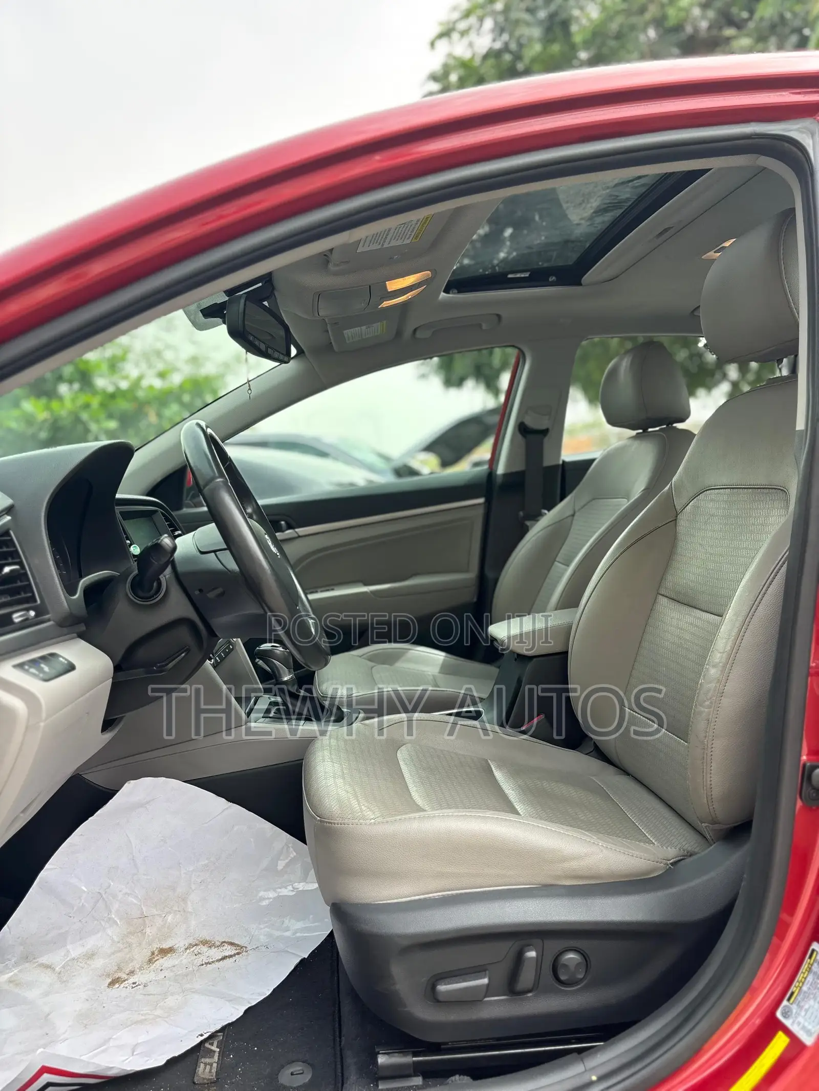 Hyundai Elantra Limited Sedan FWD (2.0L 4cyl 6A) 2017 Burgundy