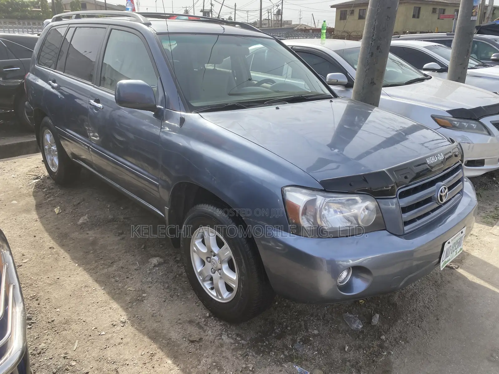 Toyota Highlander V6 4x4 2005 Green