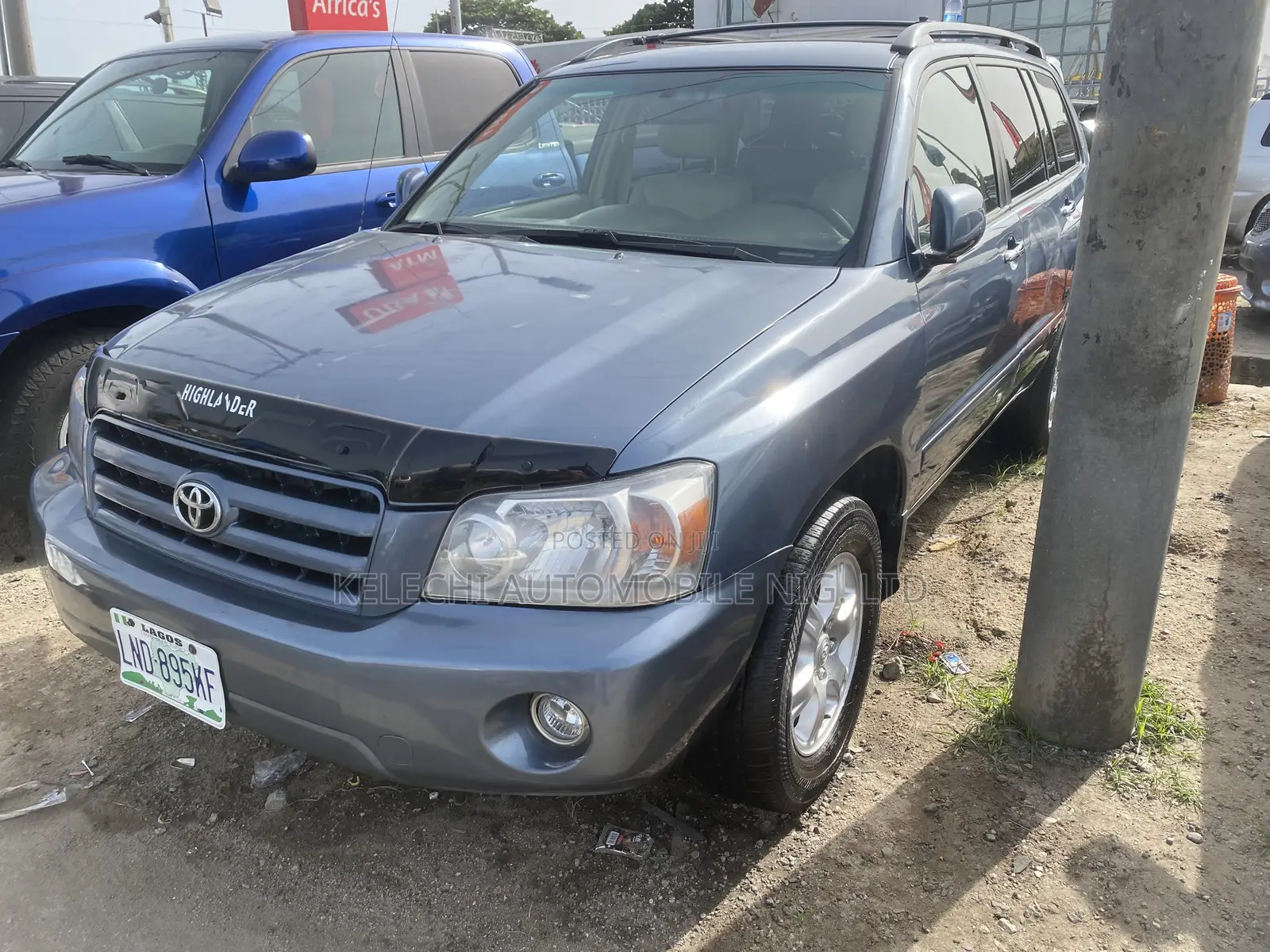 Toyota Highlander V6 4x4 2005 Green